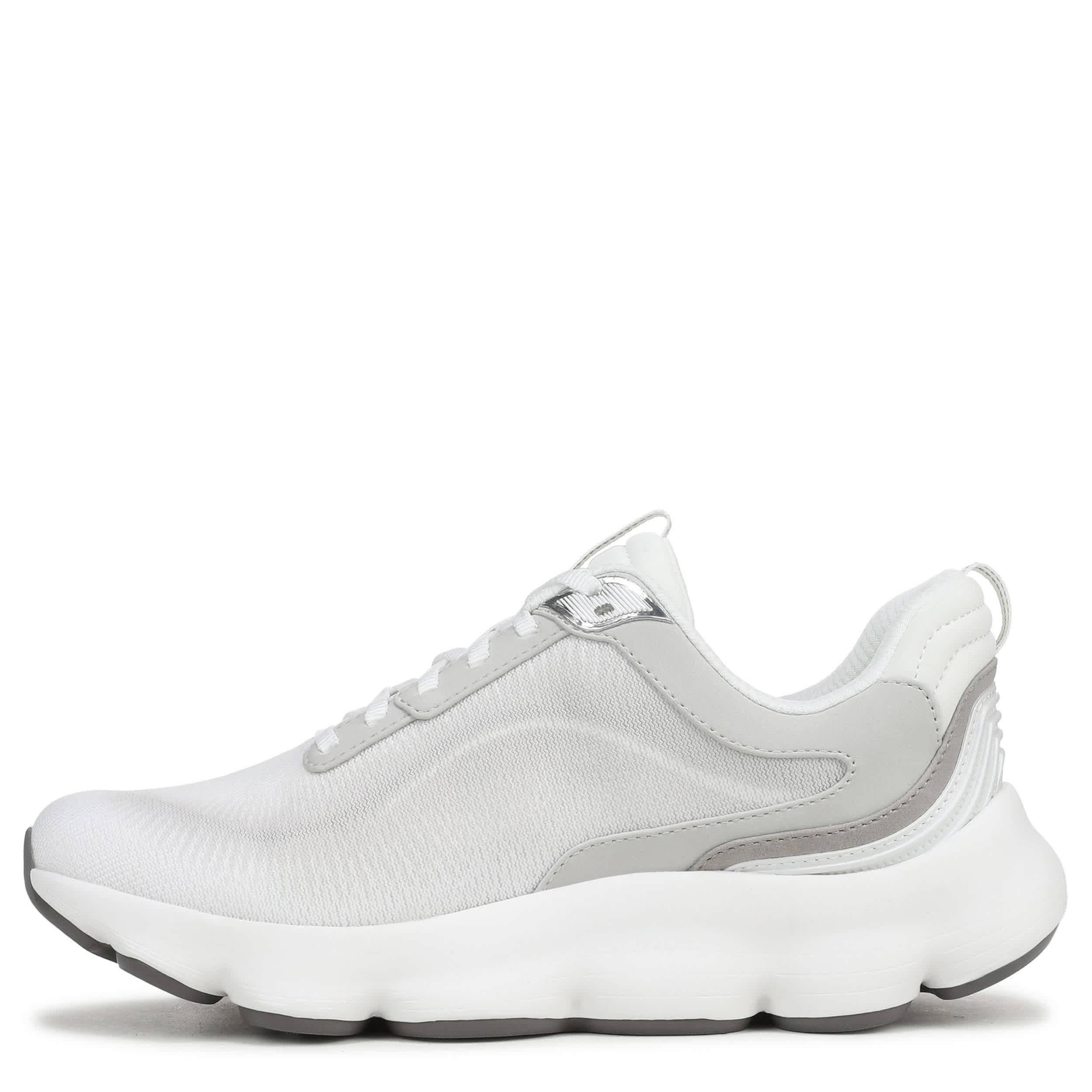 RYKA-WOMENS PODFLOW 2 WALKING SNEAKER-WHITE & WHITE