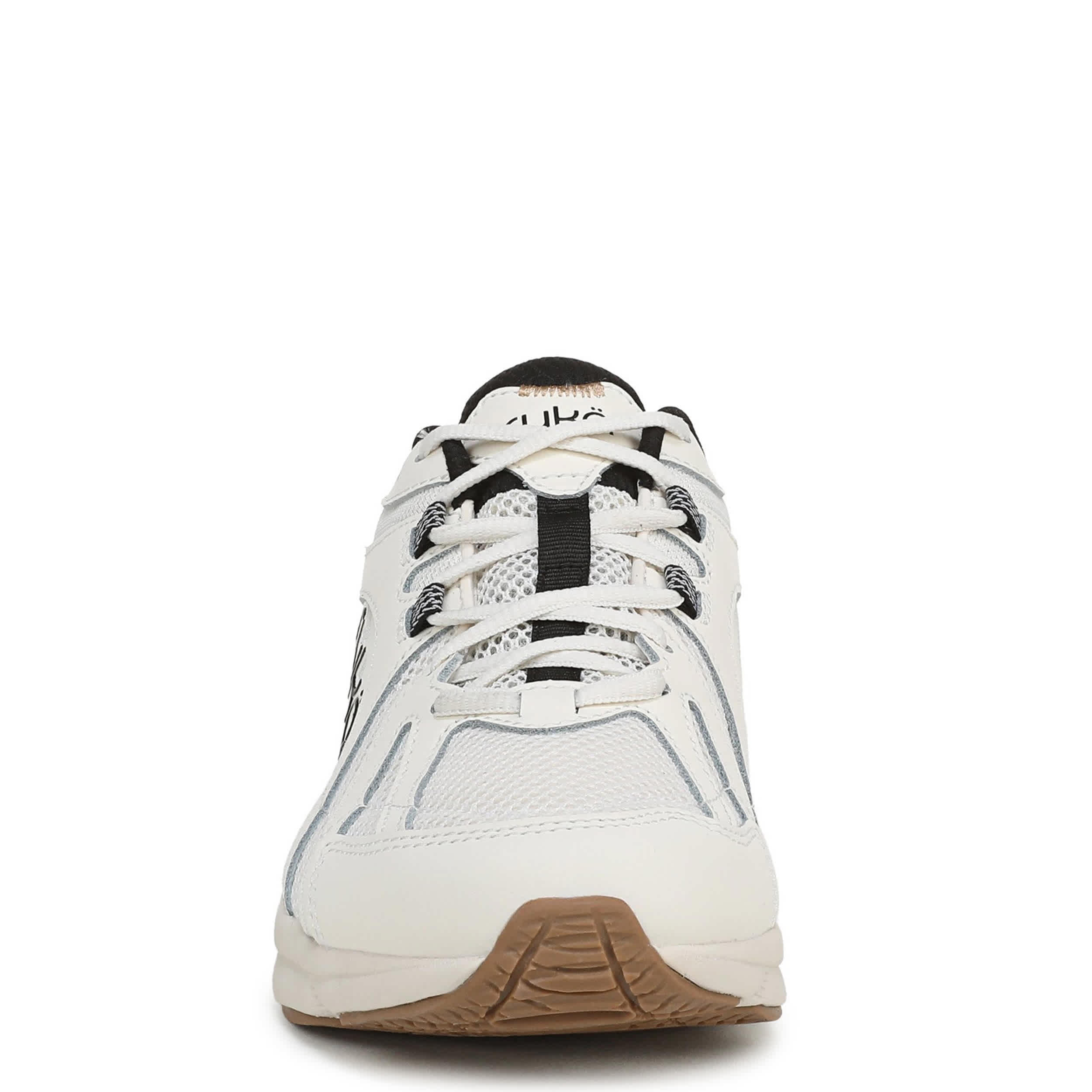 RYKA-WOMENS SKYLIFT WALKING SHOE-WHITE & BLACK