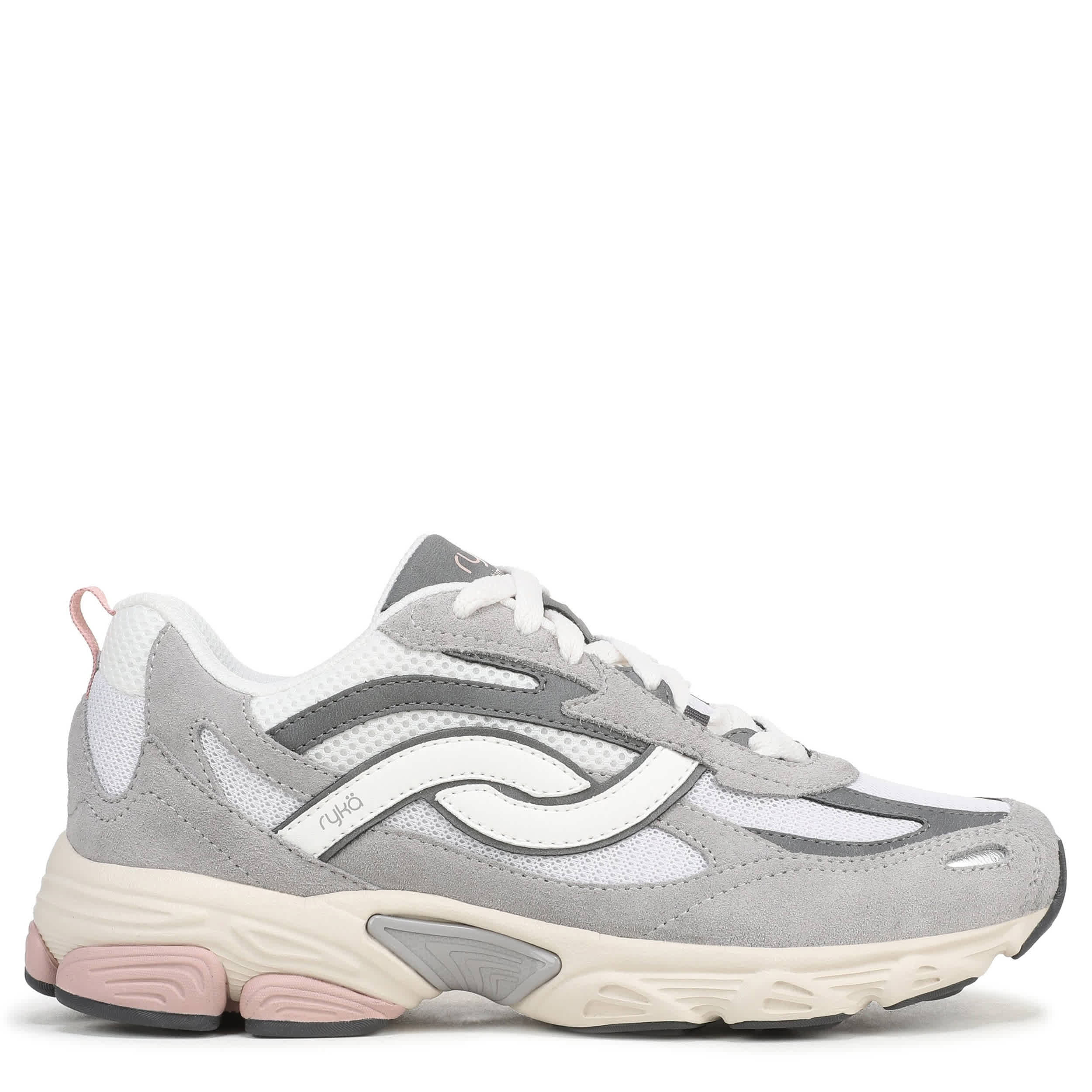 RYKA-WOMENS ULTIMATE X WALKING SNEAKER-GREY & 