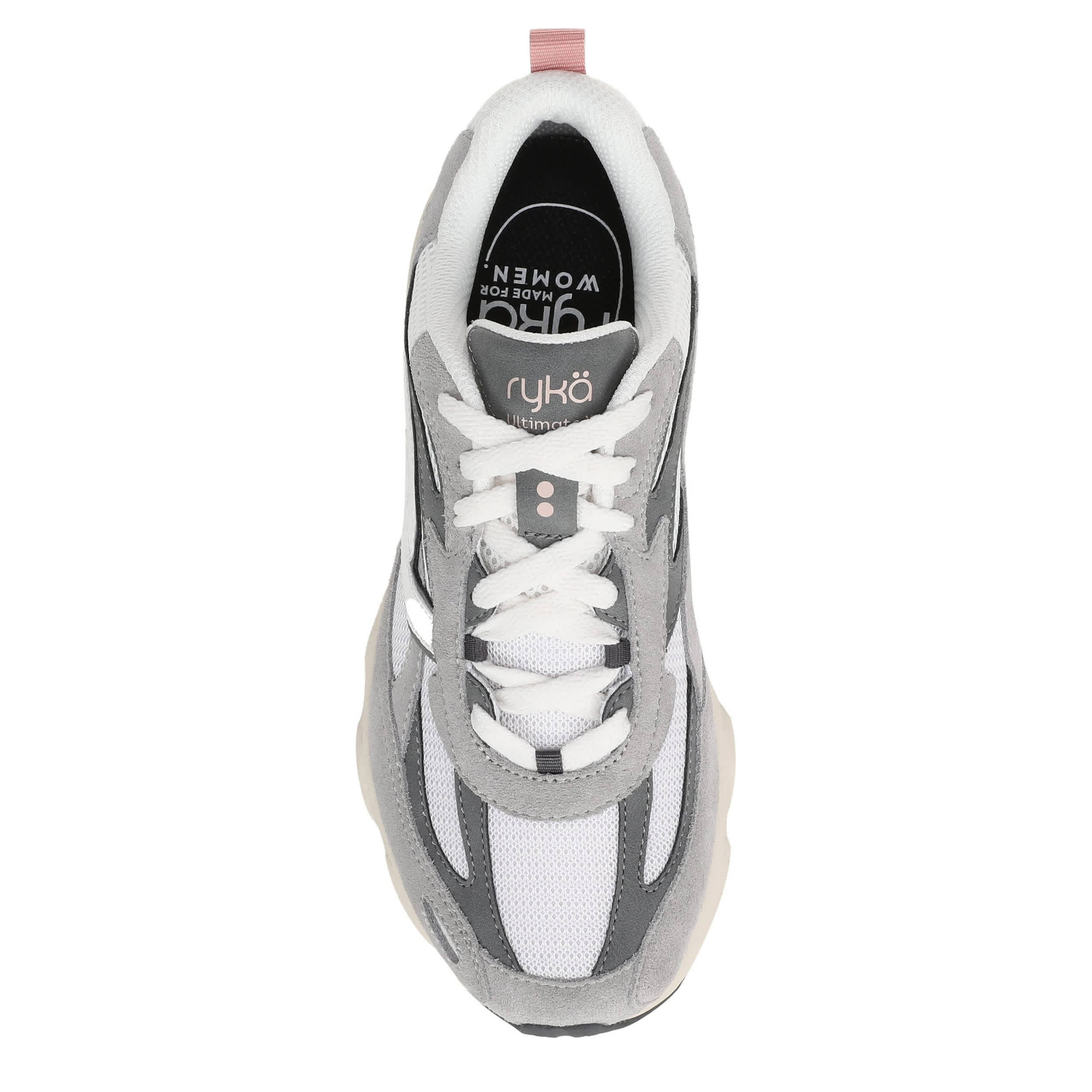 RYKA-WOMENS ULTIMATE X WALKING SNEAKER-GREY & 