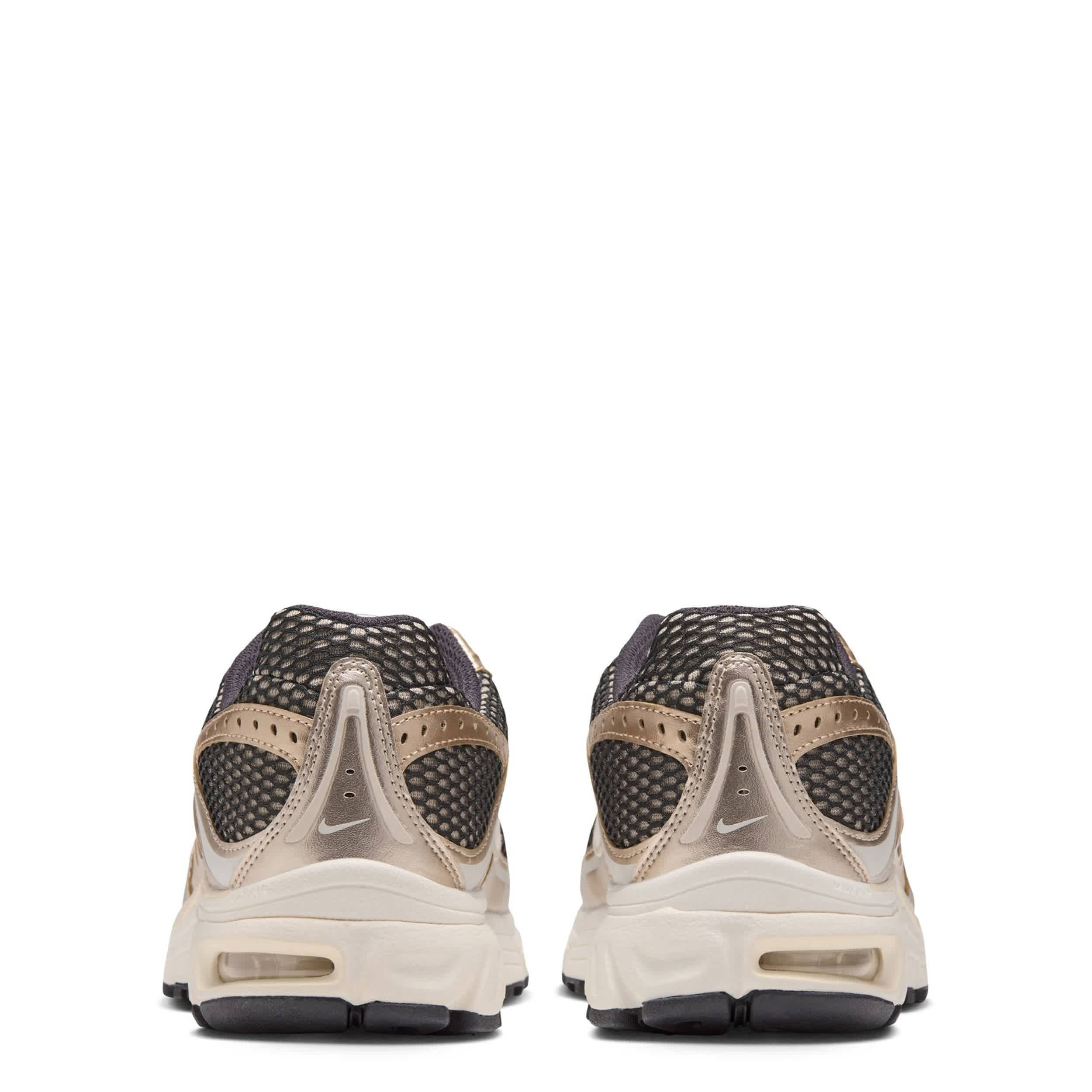 NIKE-WOMENS AIR MAX MOTO 2K SNEAKER-CHAMPAGNE & BLACK