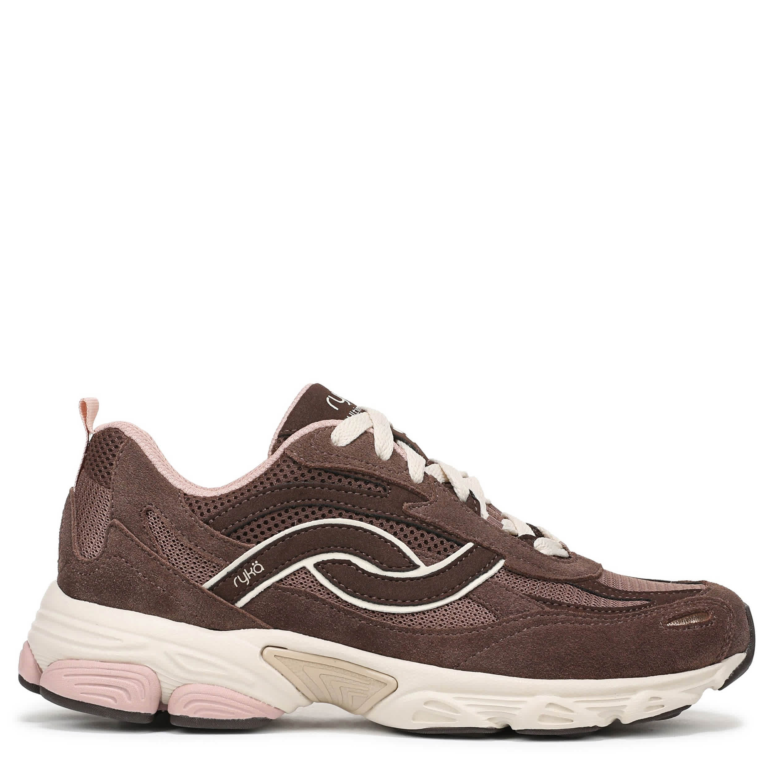 RYKA-WOMENS ULTIMATE X WALKING SNEAKER-BROWN & 