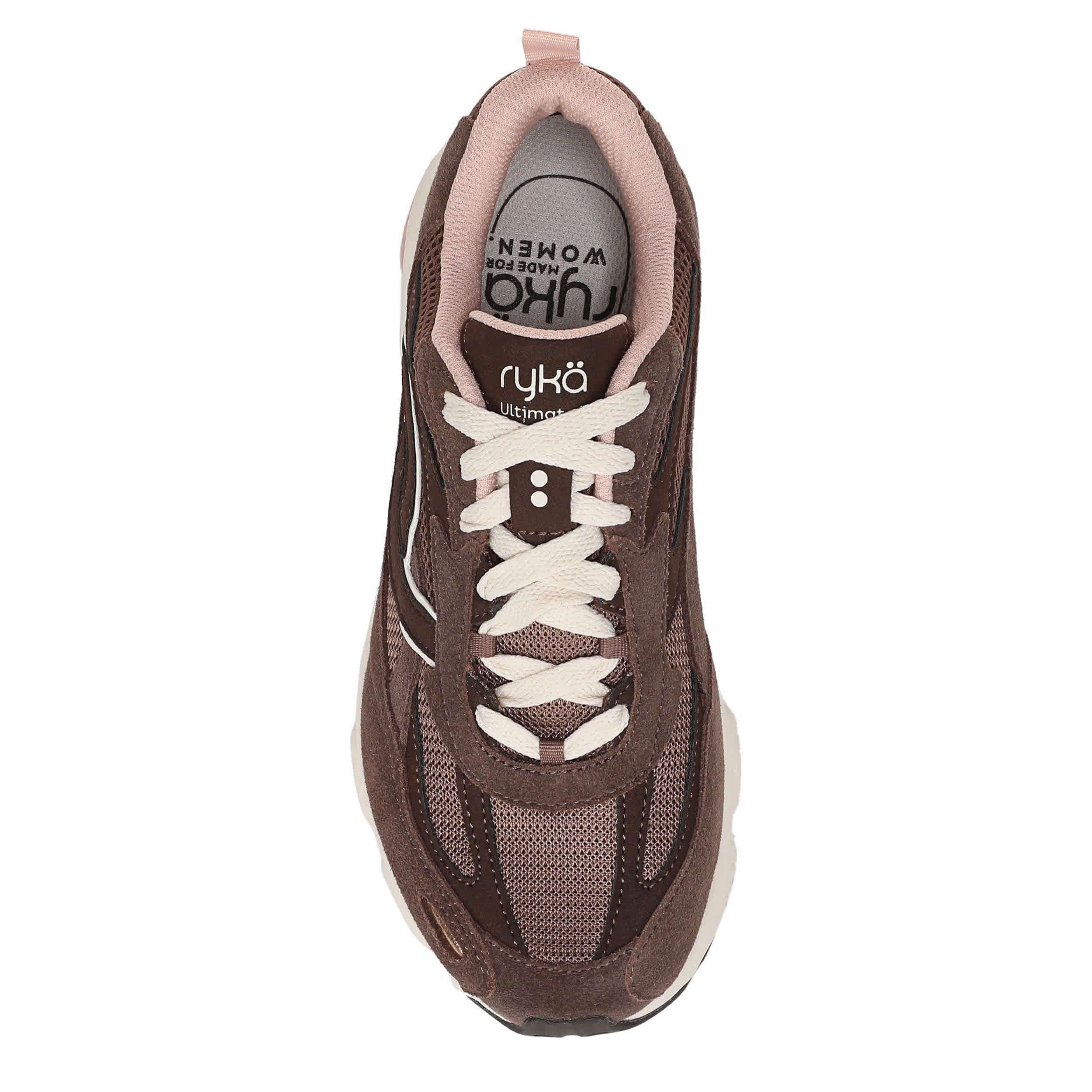 RYKA-WOMENS ULTIMATE X WALKING SNEAKER-BROWN & 