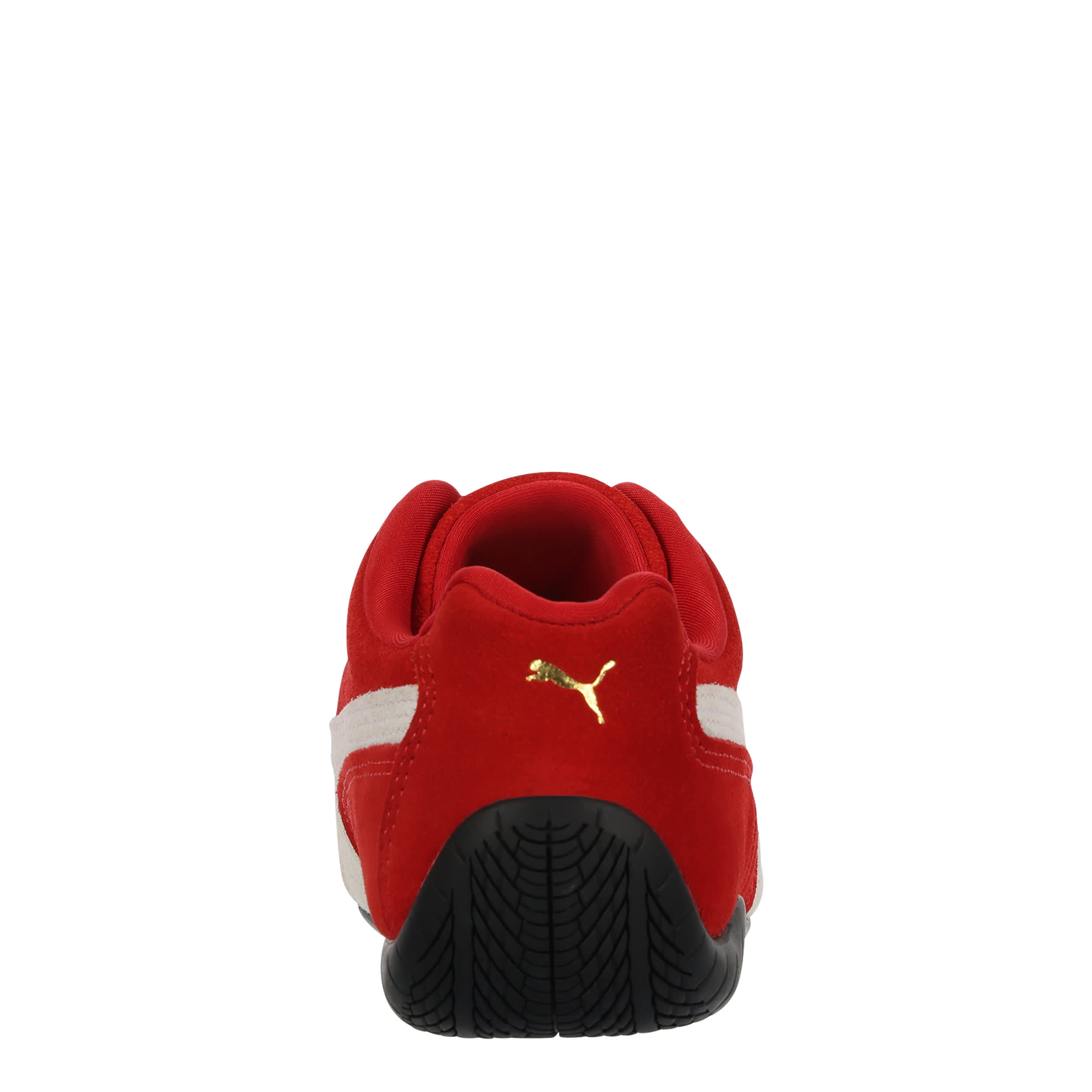 PUMA-WOMENS SPEEDCAT SNEAKER-RED & WHITE