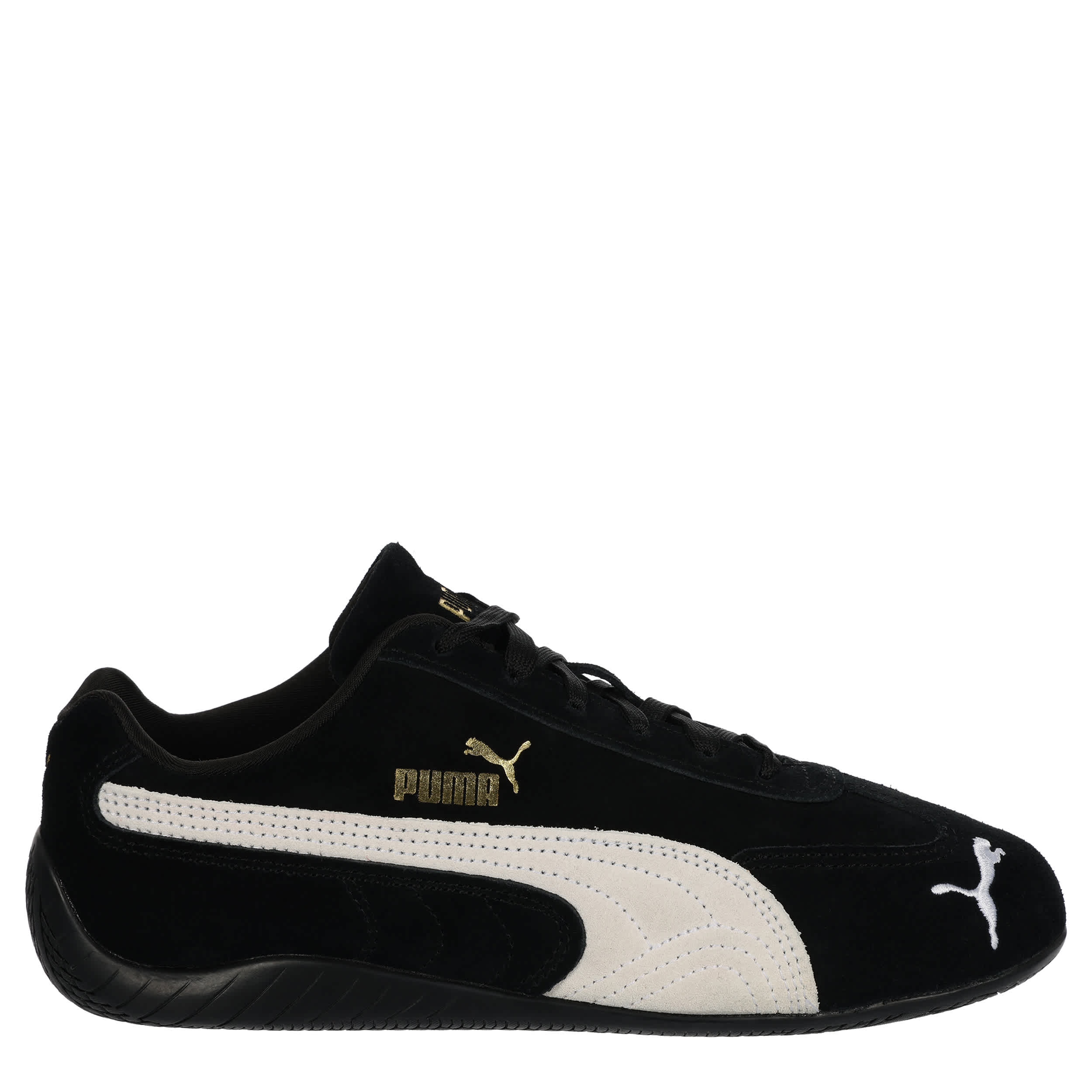 PUMA-WOMENS SPEEDCAT SNEAKER-BLACK & WHITE