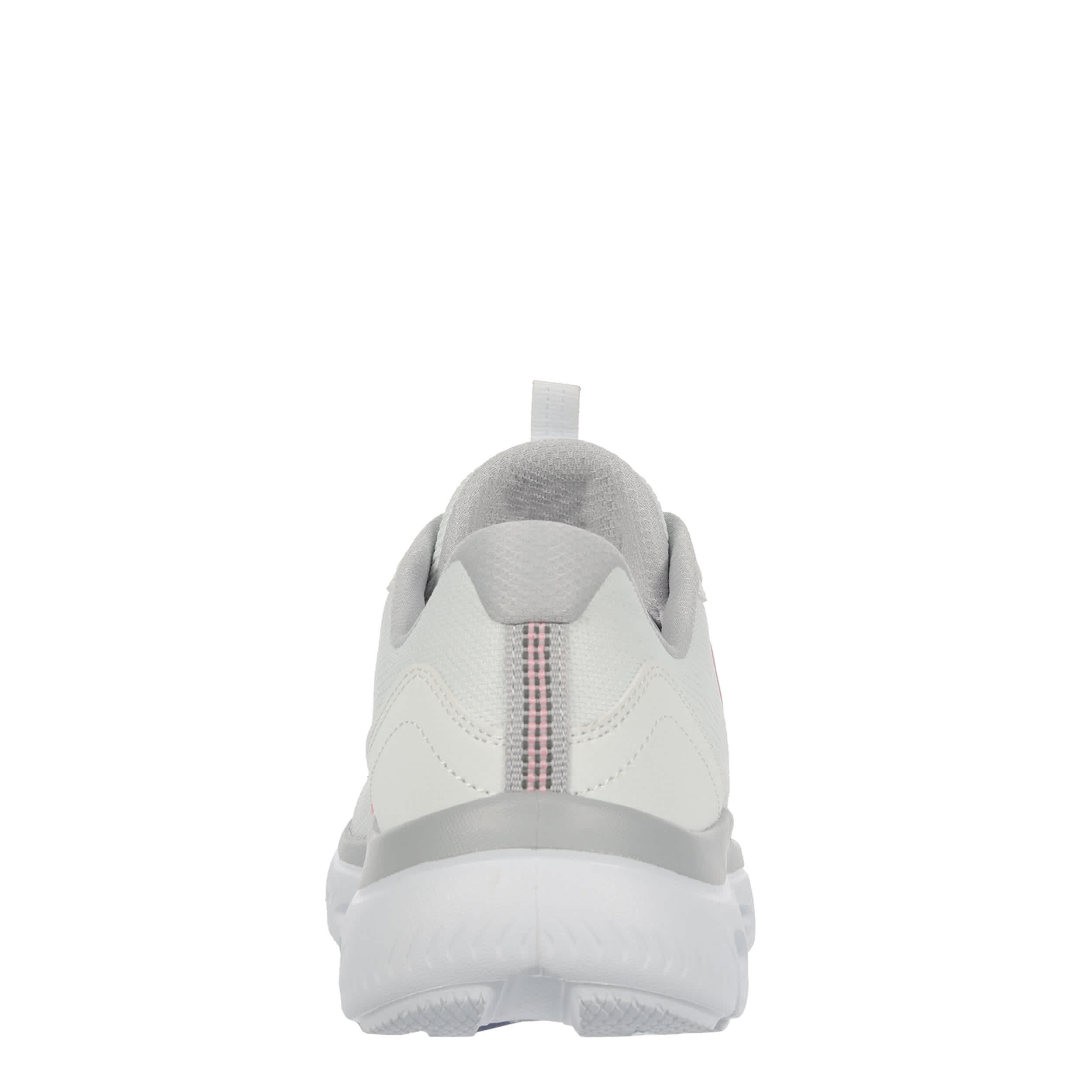 SKECHERS-WOMENS GLIDE-STEP SUMMITS RUNNING SHOE-WHITE & PINK