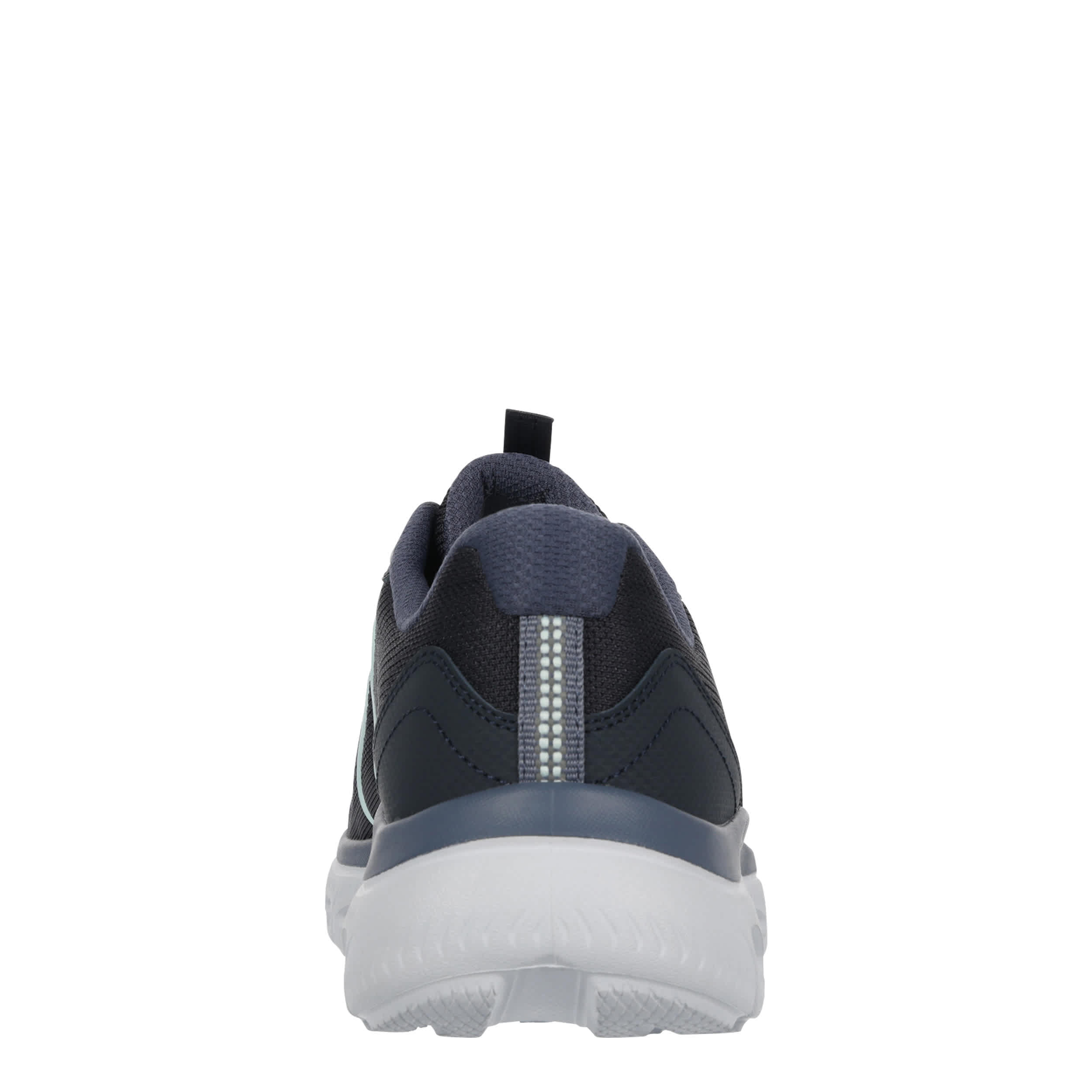 SKECHERS-WOMENS GLIDE-STEP SUMMITS RUNNING SHOE-NAVY & AQUA