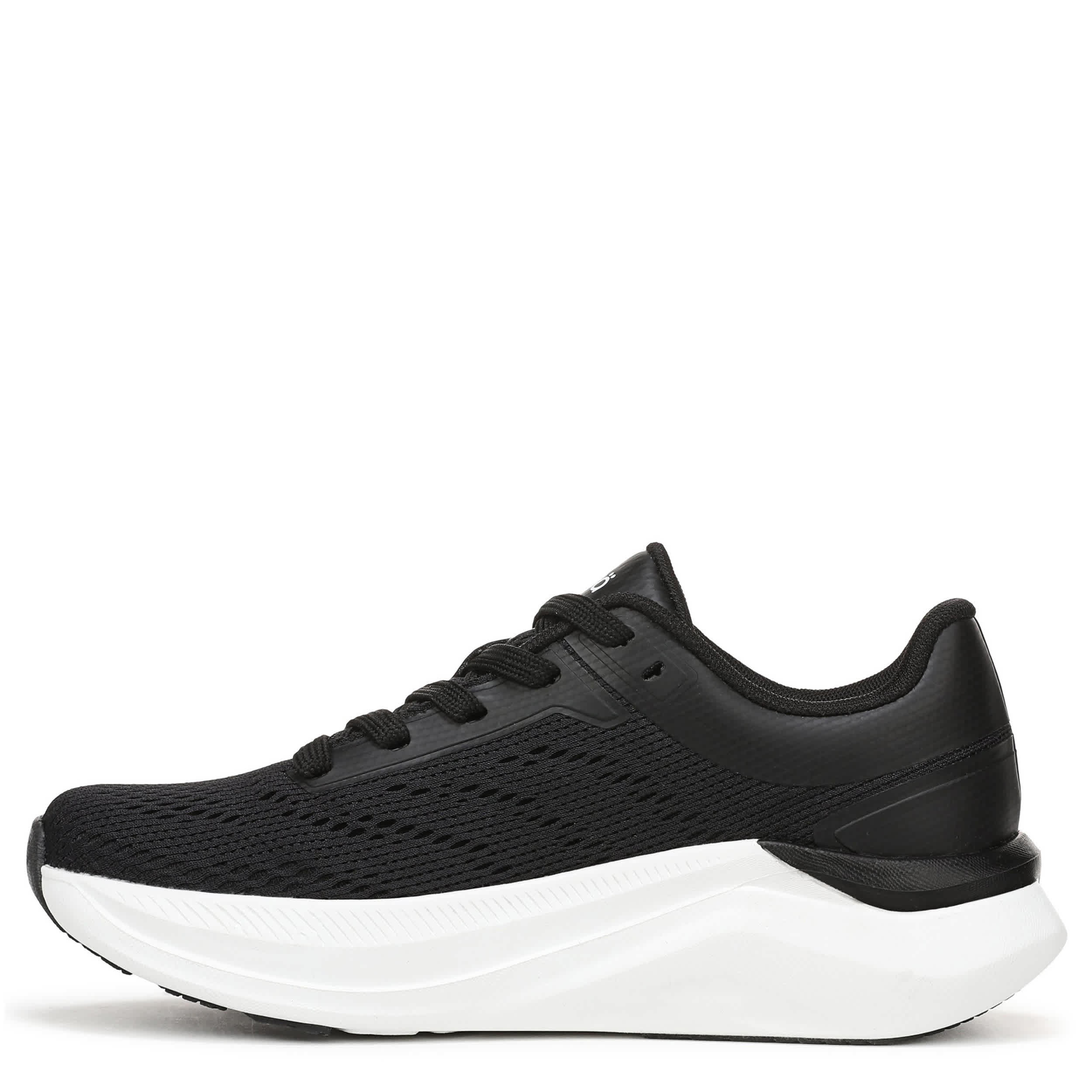 RYKA-WOMENS CONVOY WALKING SNEAKER-BLACK & WHITE