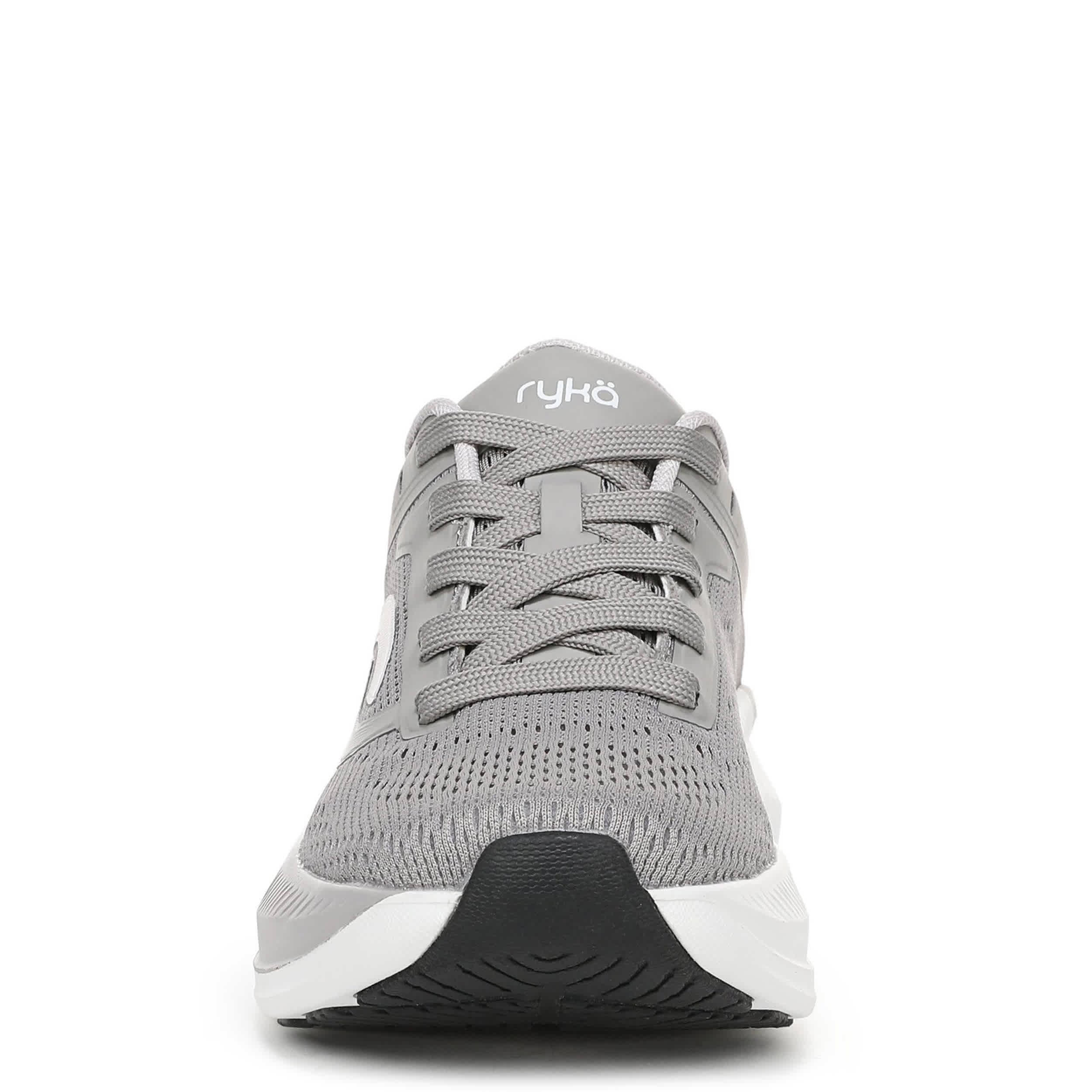 RYKA-WOMENS CONVOY WALKING SNEAKER-GREY & WHITE