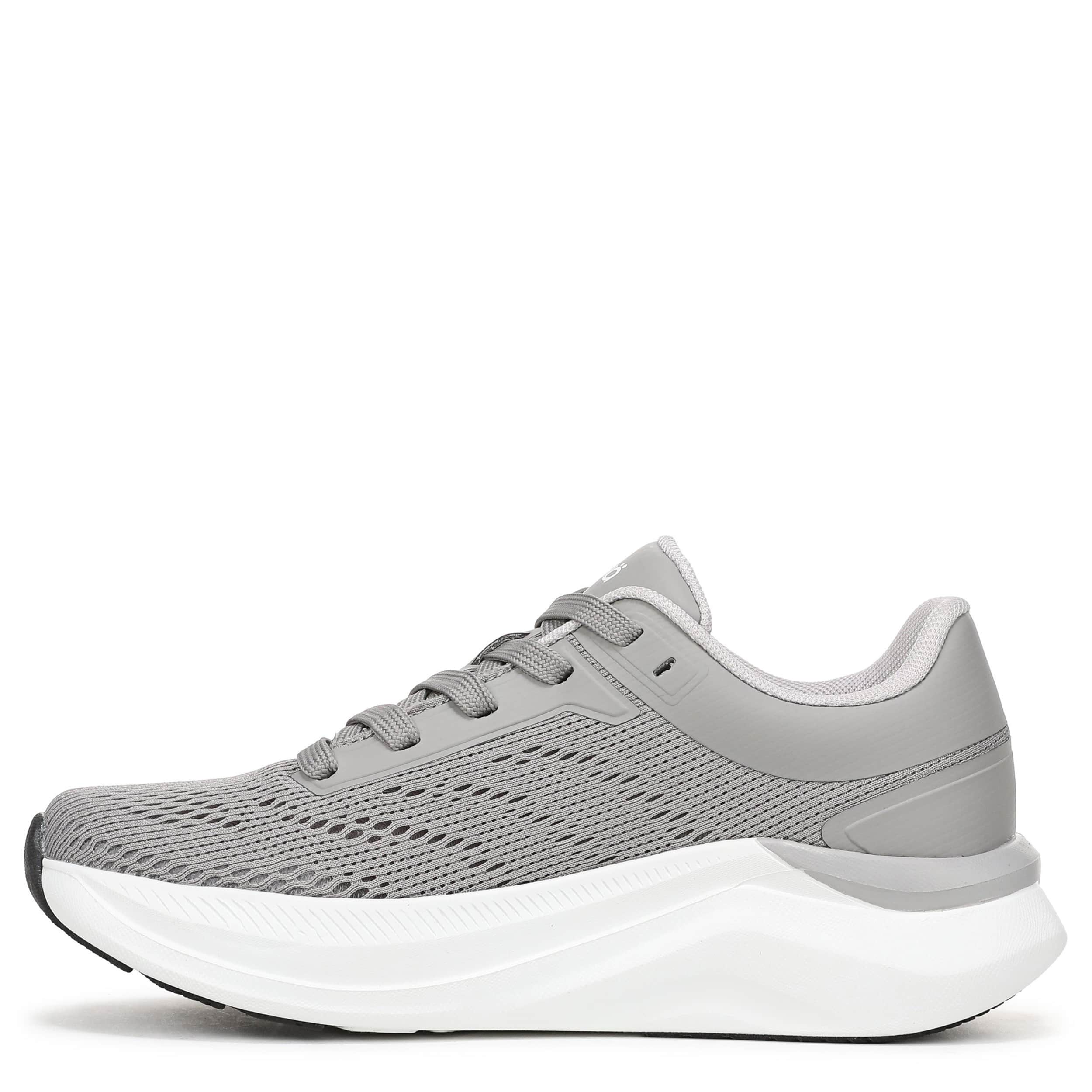 RYKA-WOMENS CONVOY WALKING SNEAKER-GREY & WHITE
