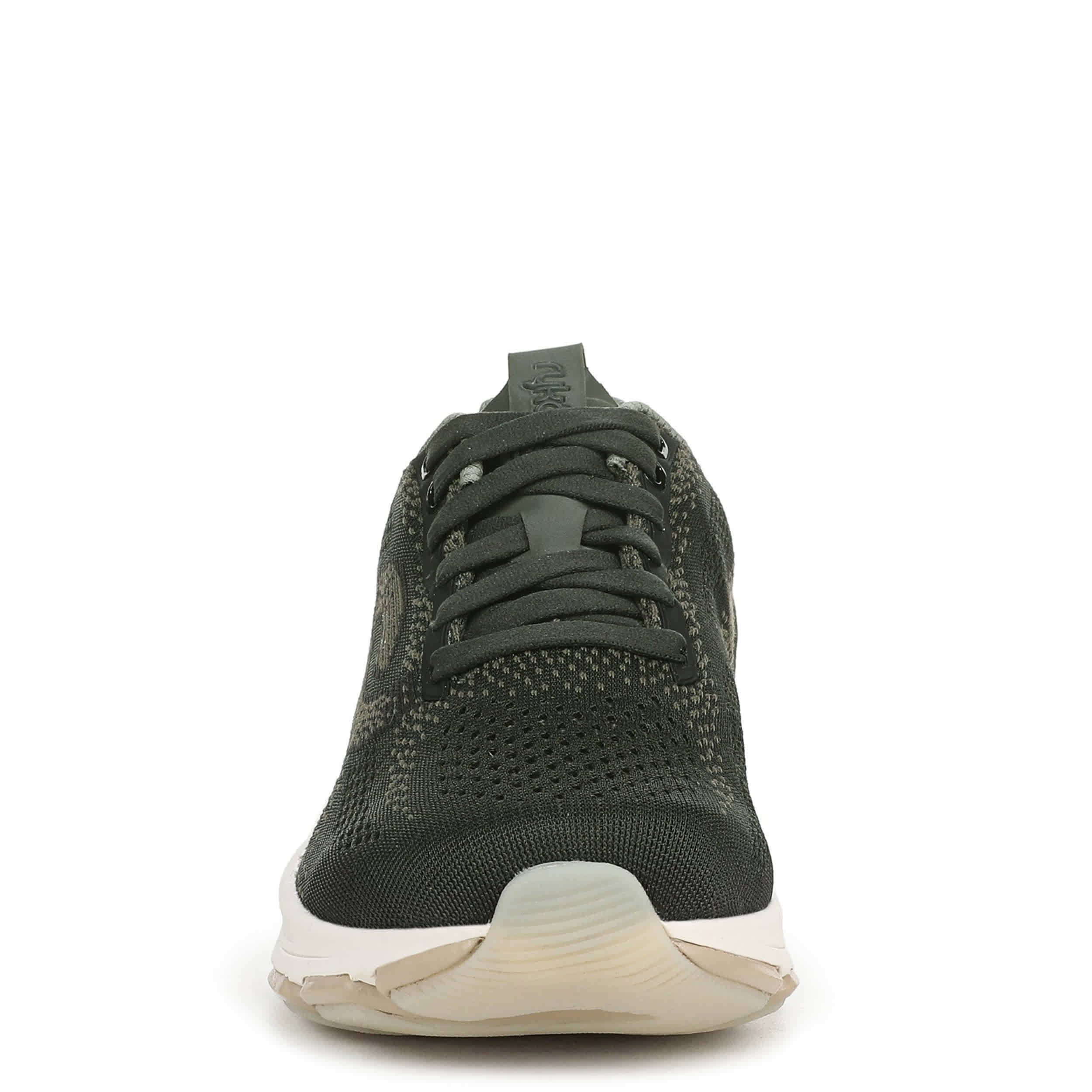RYKA-WOMENS DEVO STRIDE LX WALKING SNEAKER-DARK GREEN & 
