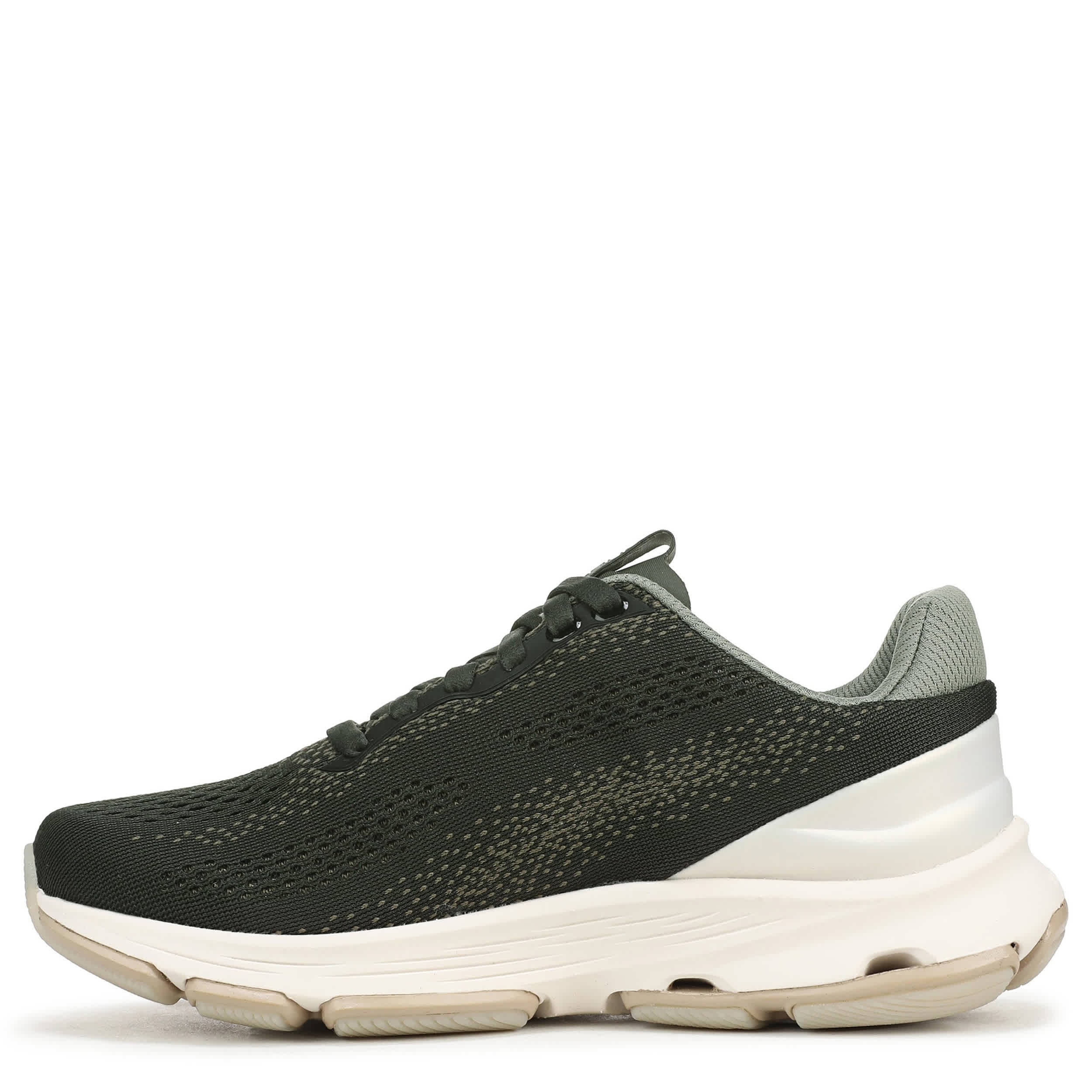 RYKA-WOMENS DEVO STRIDE LX WALKING SNEAKER-DARK GREEN & 