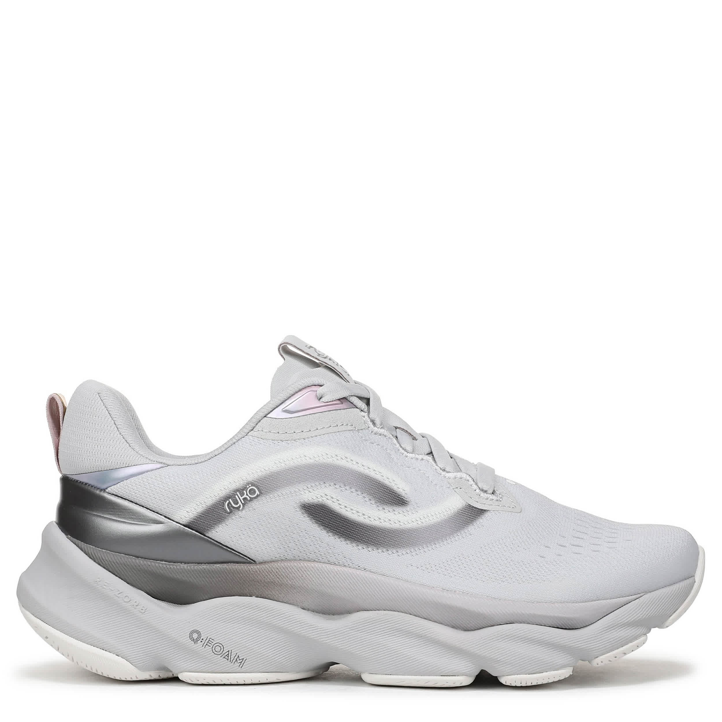 RYKA-WOMENS ELEVATE LX 2 WALKING SNEAKER-GREY & 
