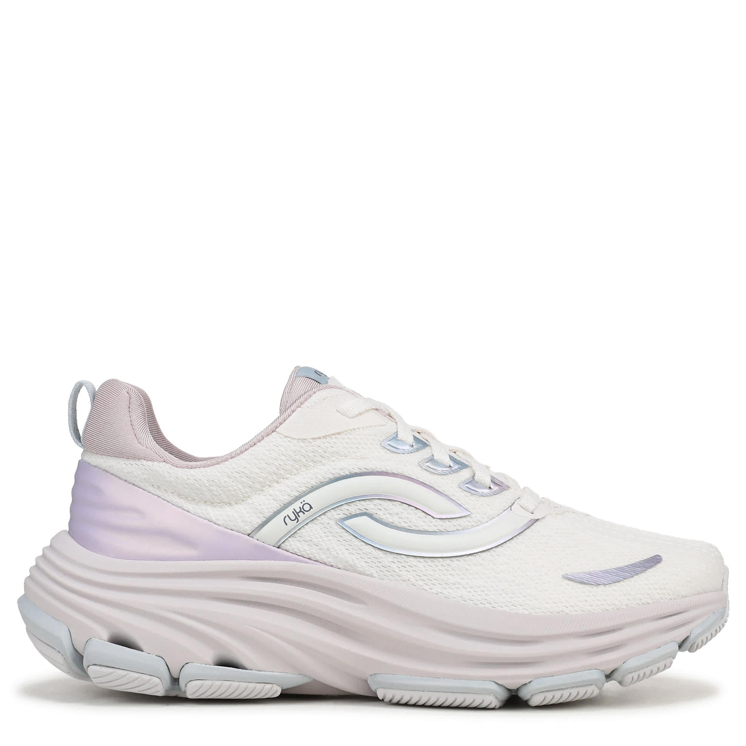 RYKA-WOMENS DEVOTION XTRA WALKING SNEAKER-WHITE & 