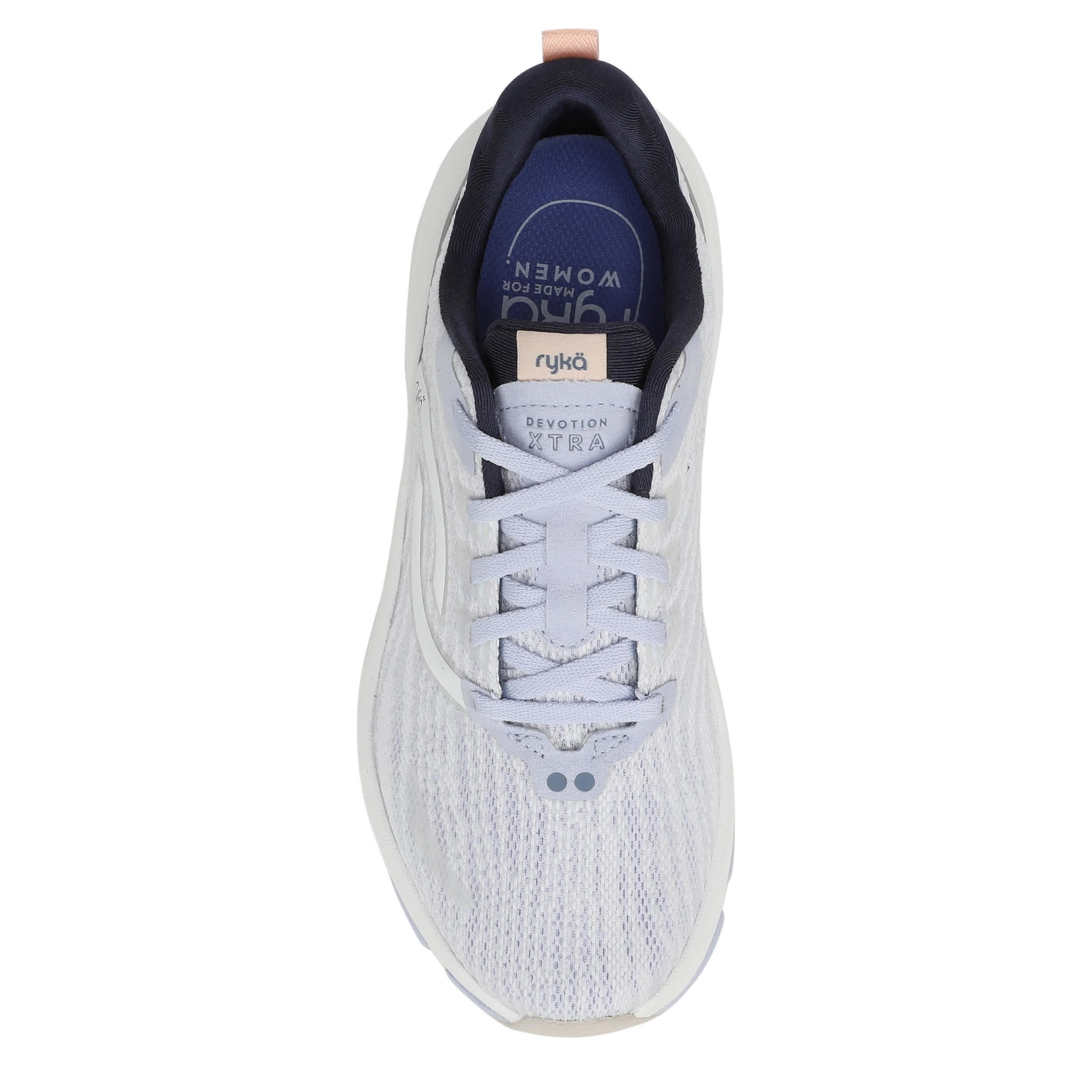 RYKA-WOMENS DEVOTION XTRA WALKING SNEAKER-LIGHT BLUE & 