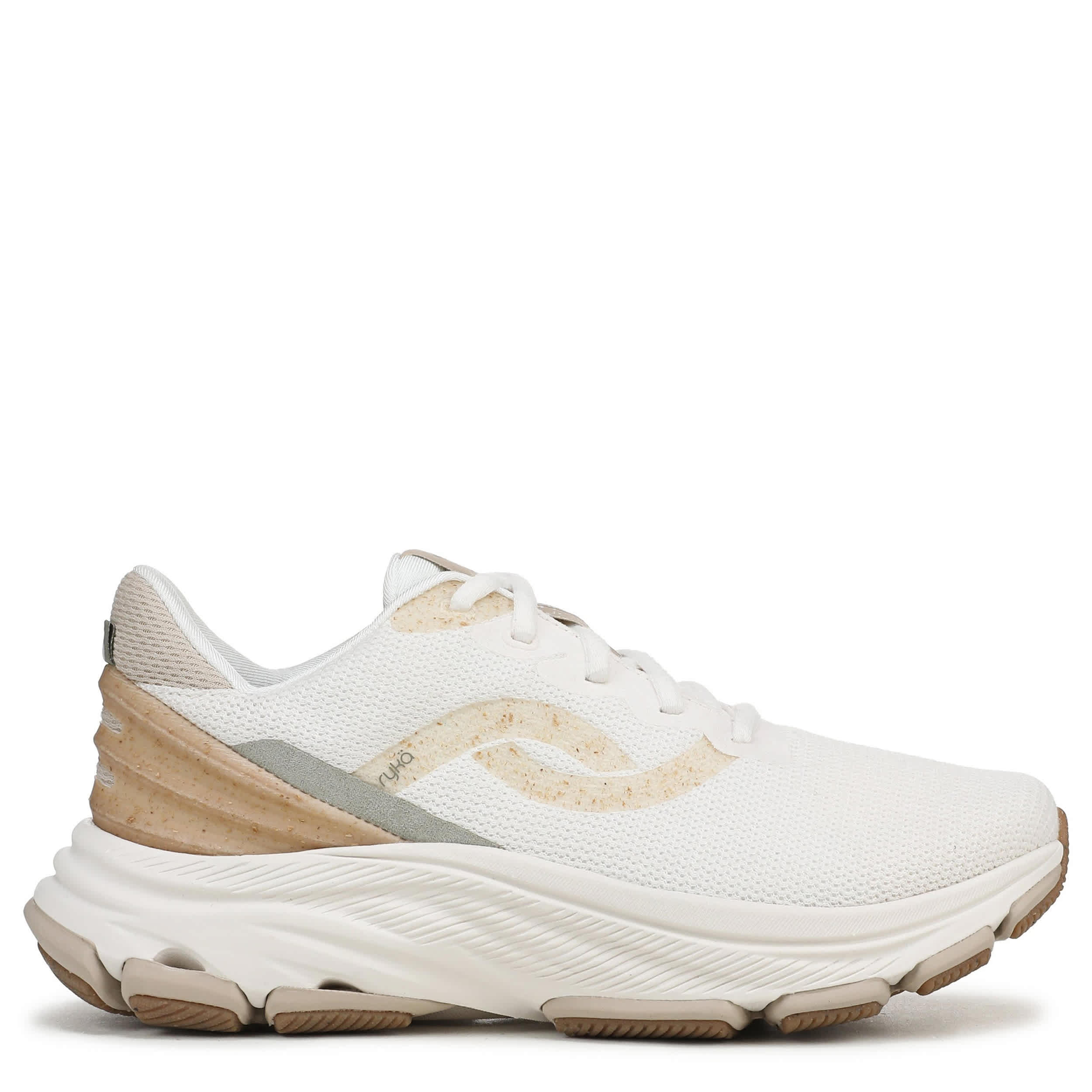 RYKA-WOMENS DEVOTION X MAX ONE PLANET WALKING SNEAKER-WHITE & MULTICOLOR