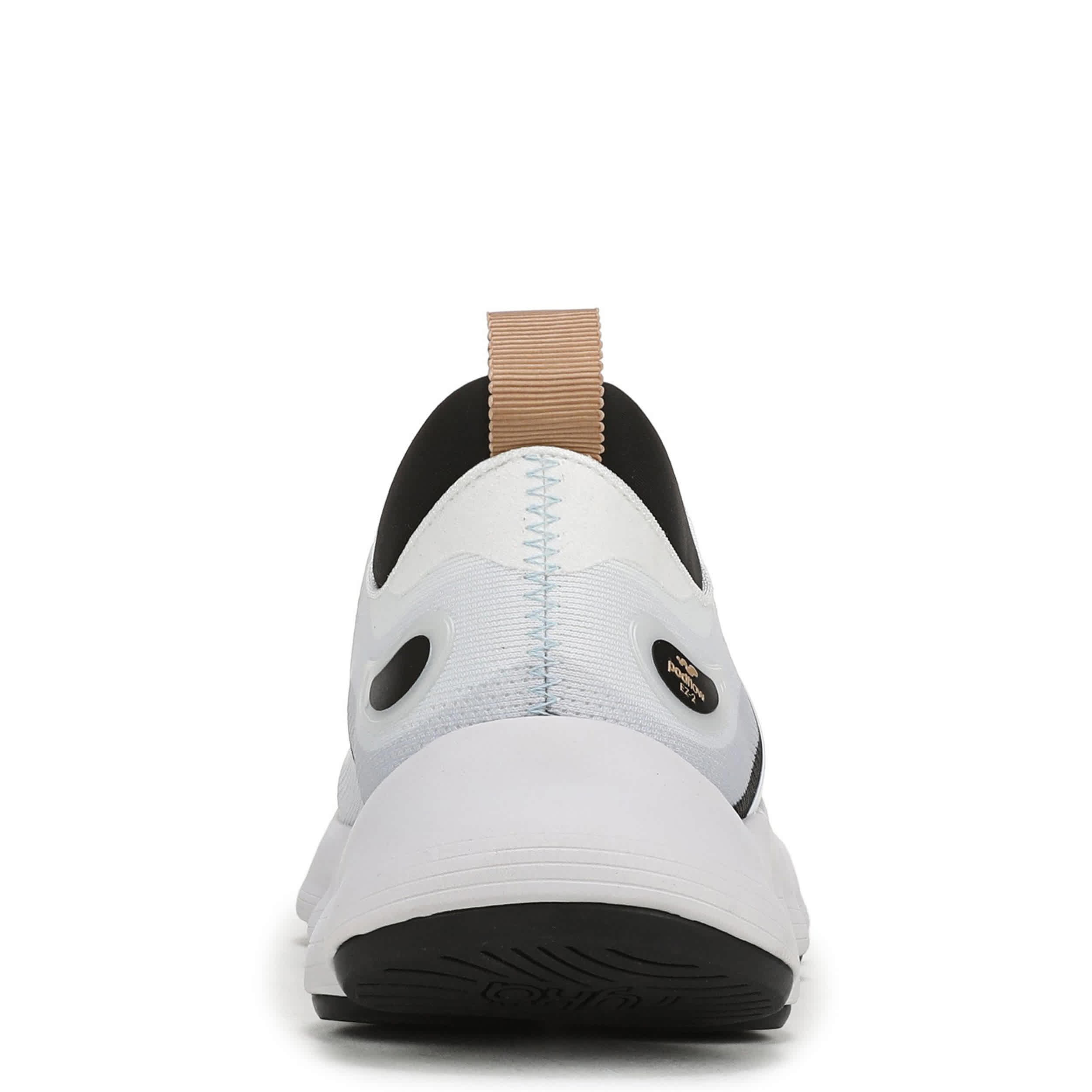 RYKA-WOMENS PODFLOW EZ 2 WALKING SNEAKER-WHITE & 