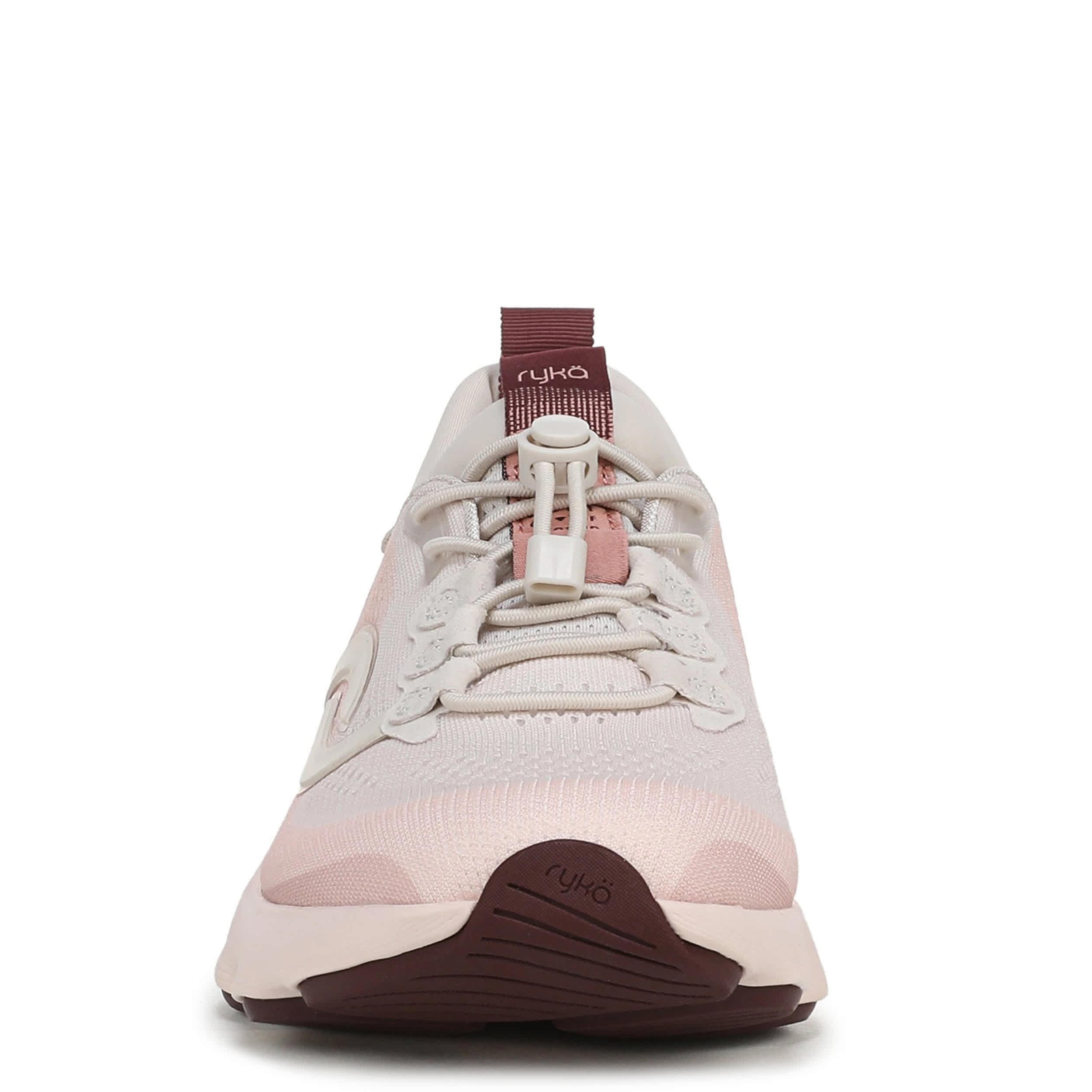 RYKA-WOMENS PODFLOW EZ 2 WALKING SNEAKER-OFF WHITE & PEACH