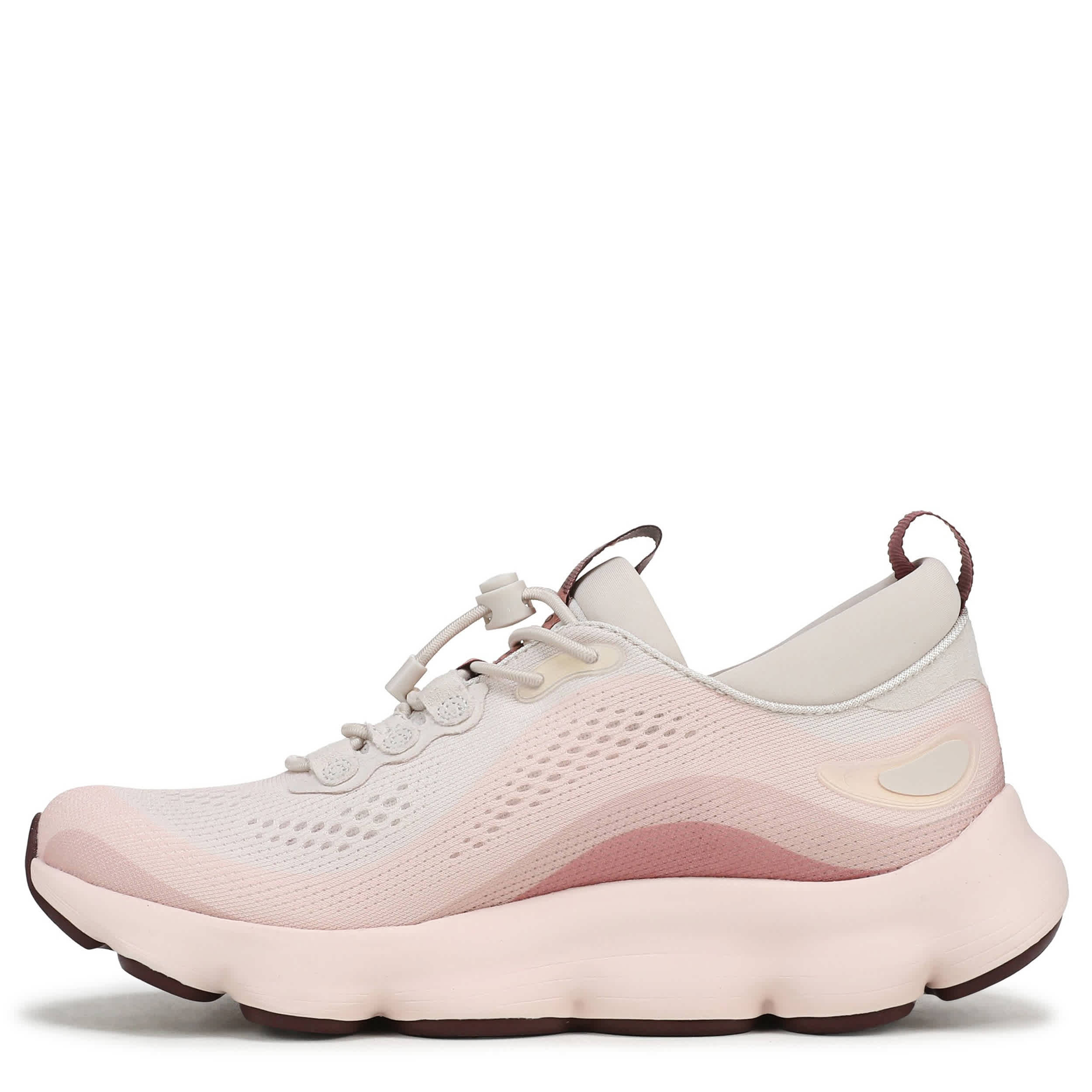 RYKA-WOMENS PODFLOW EZ 2 WALKING SNEAKER-OFF WHITE & PEACH