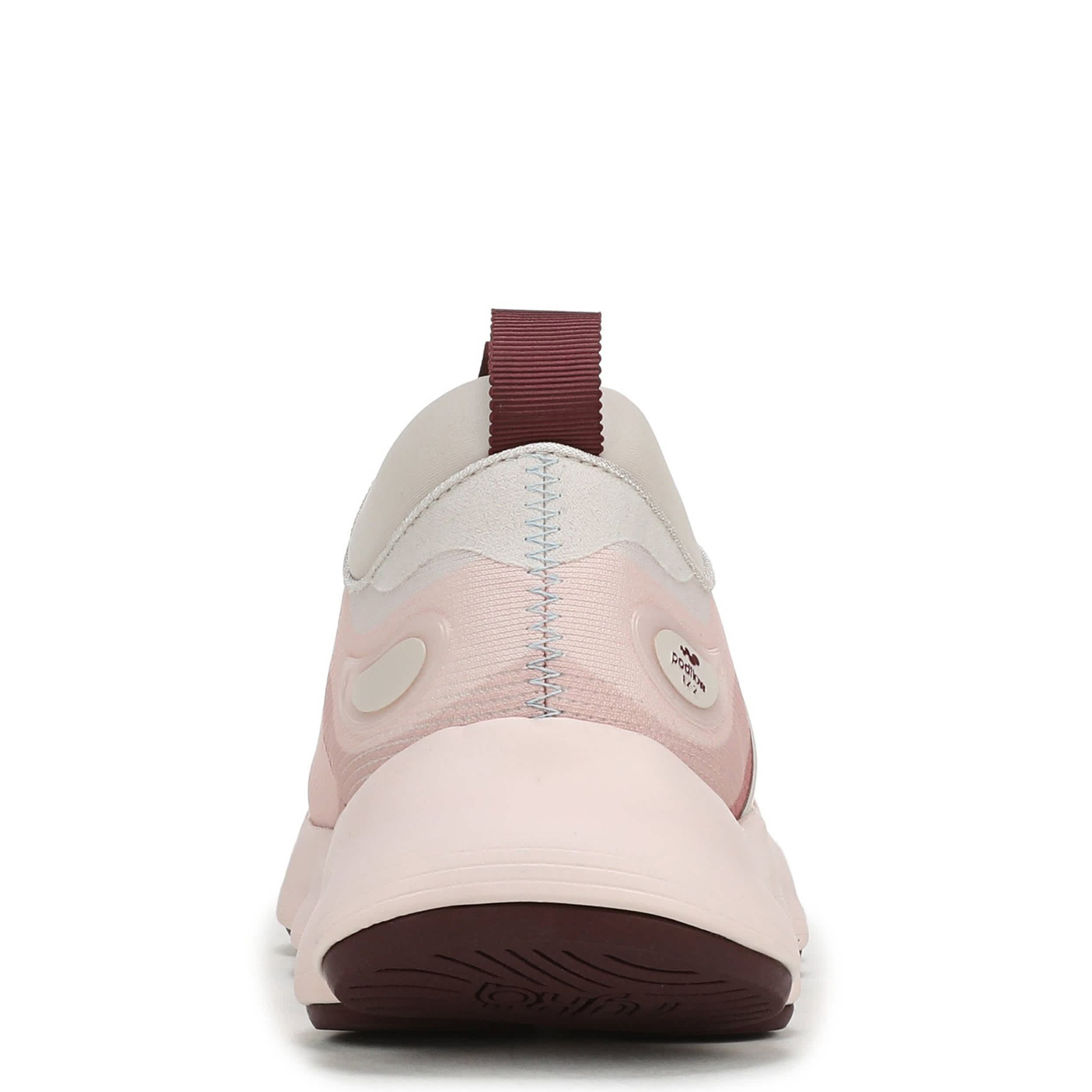 RYKA-WOMENS PODFLOW EZ 2 WALKING SNEAKER-OFF WHITE & PEACH