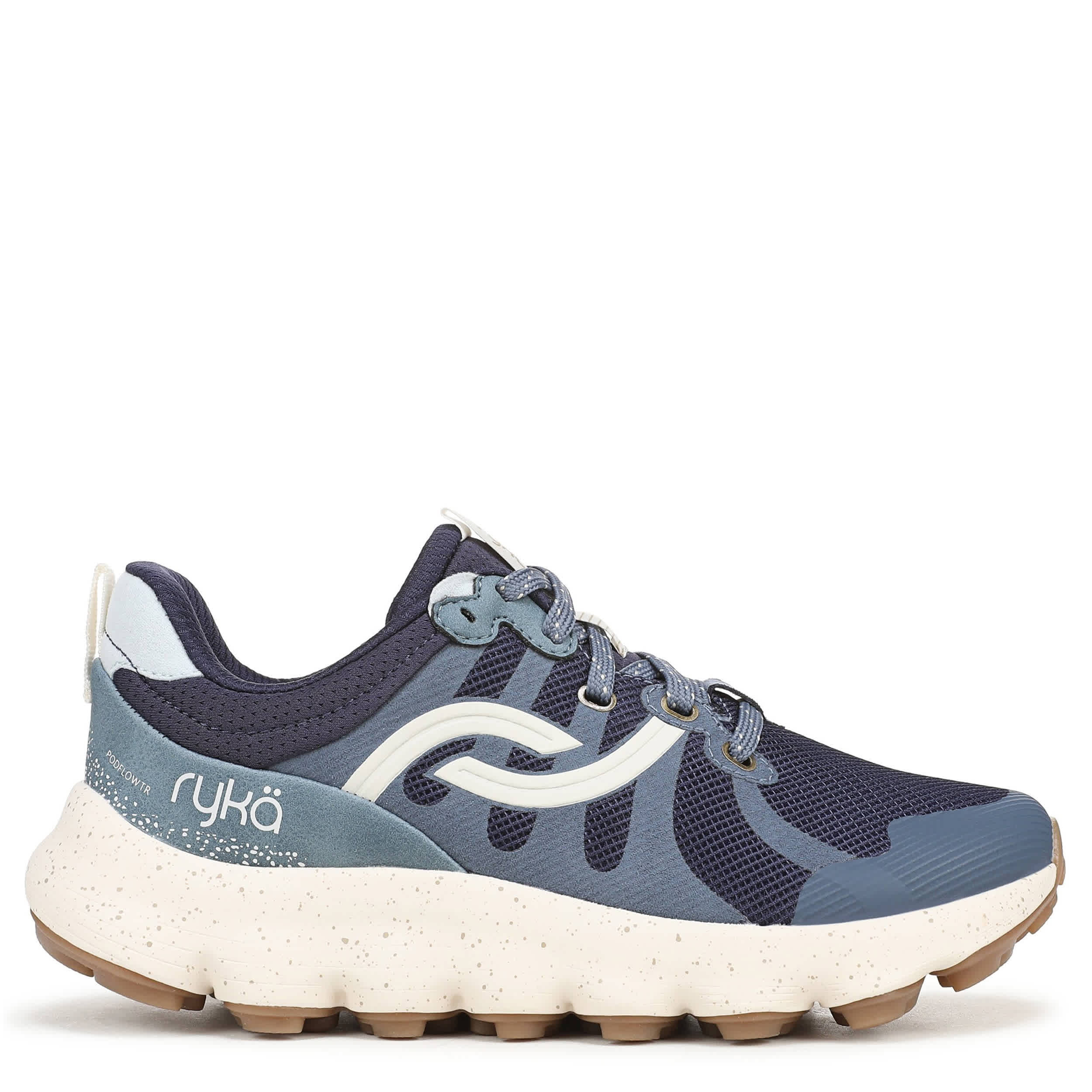 RYKA-WOMENS PODFLOW TR TRAIL SHOE-BLUE & 