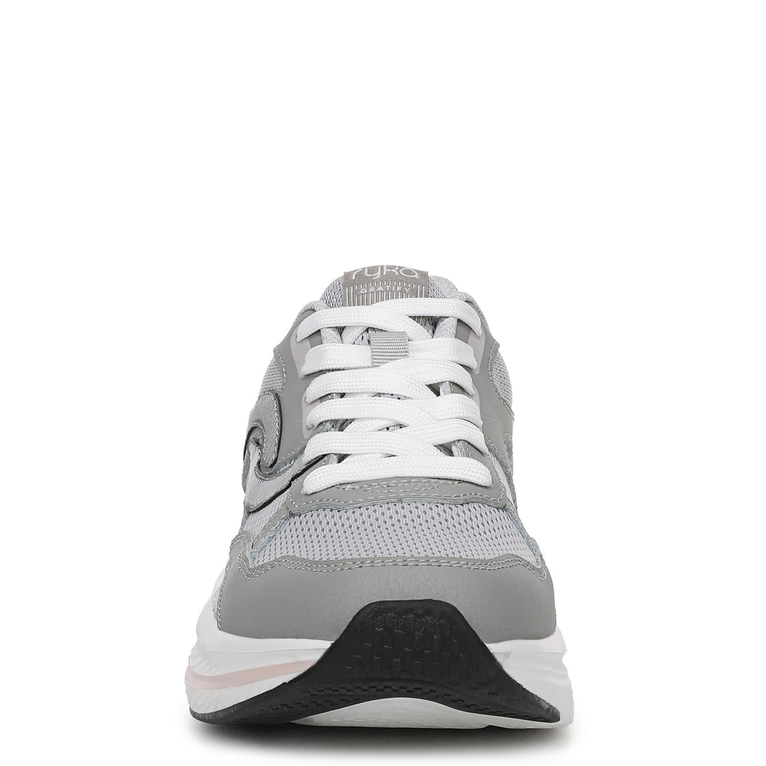 RYKA-WOMENS GRATIFY WALKING SNEAKER-GREY & 