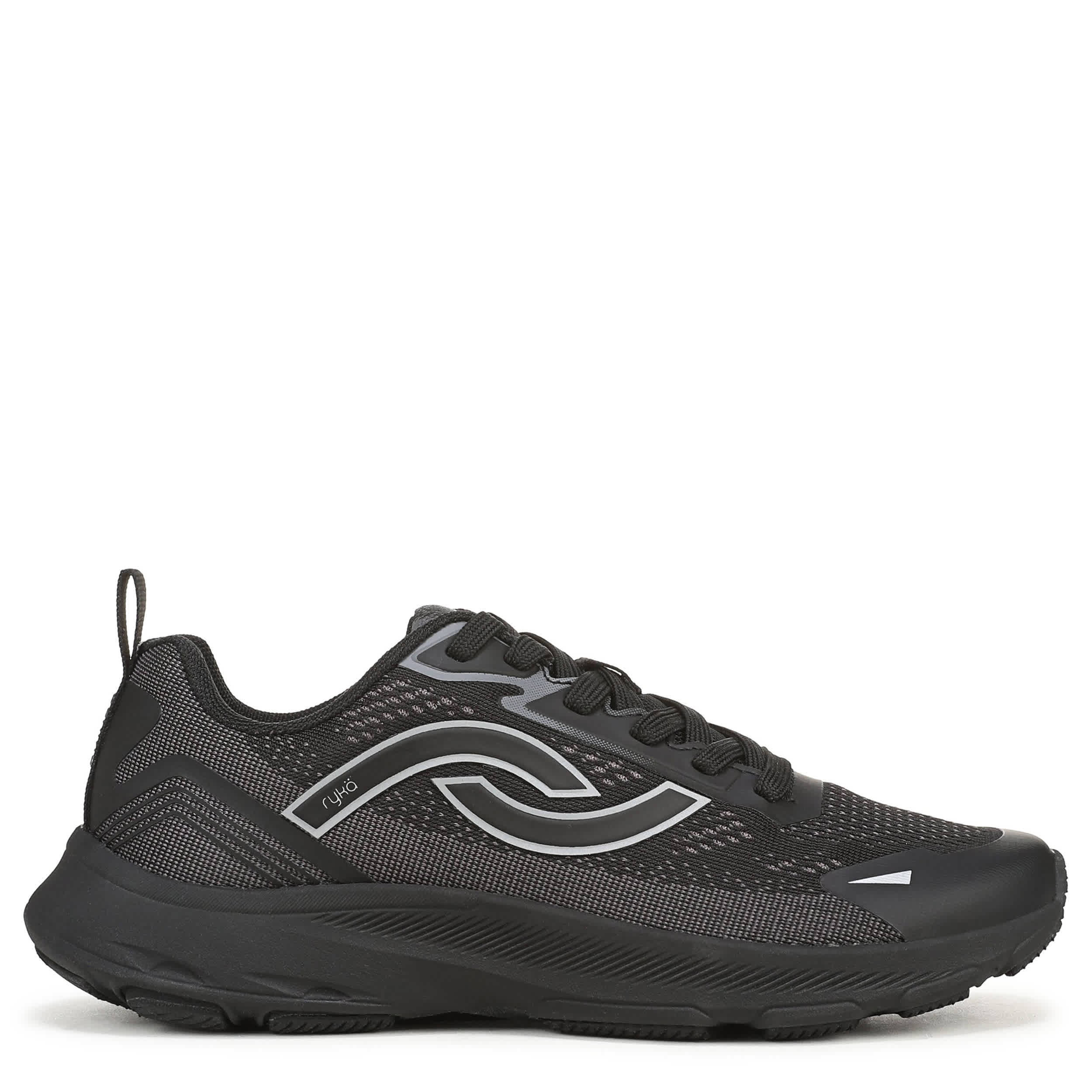 RYKA-WOMENS DEVINE WALKING SNEAKER-BLACK & 