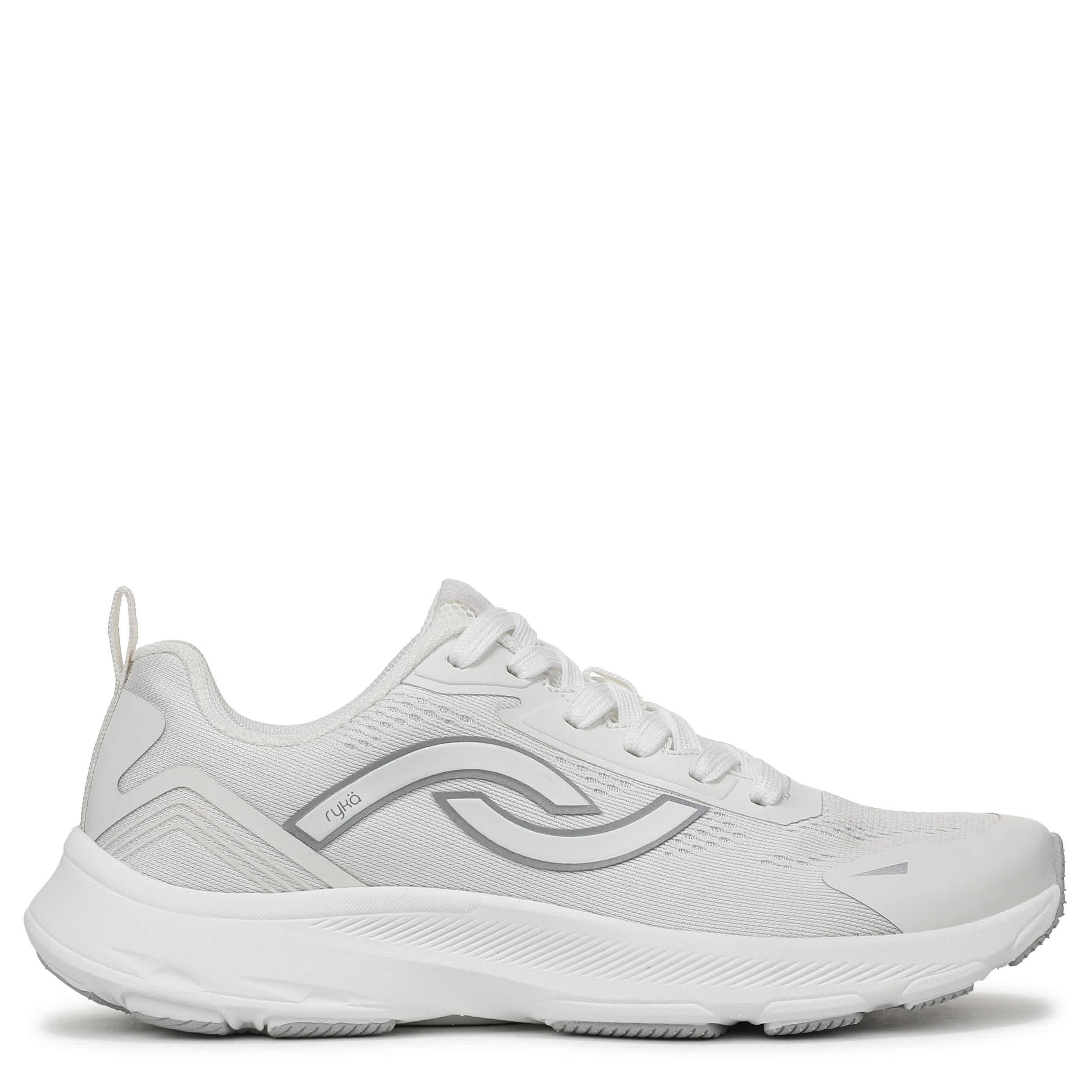 RYKA-WOMENS DEVINE WALKING SNEAKER-WHITE & 