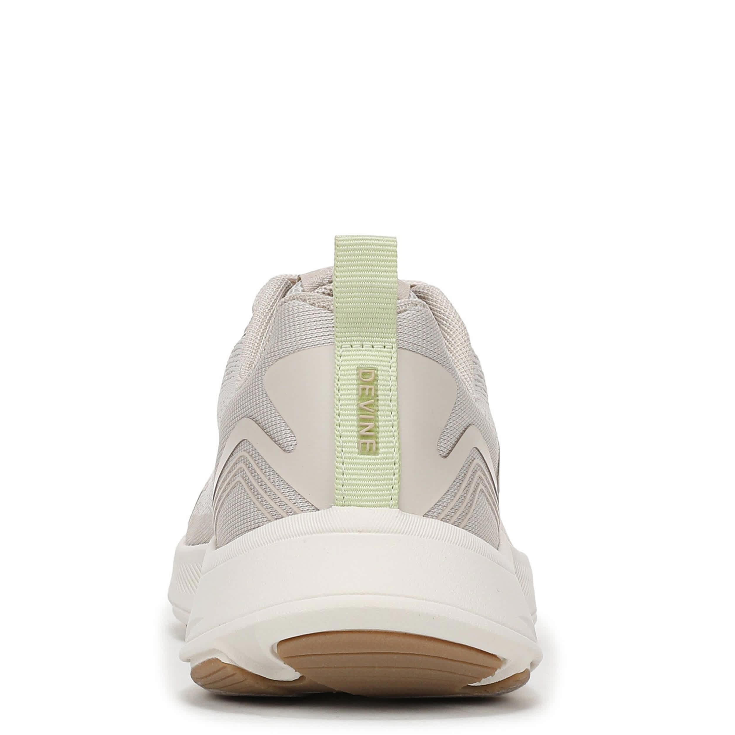 RYKA-WOMENS DEVINE WALKING SNEAKER-WHITE & TAUPE