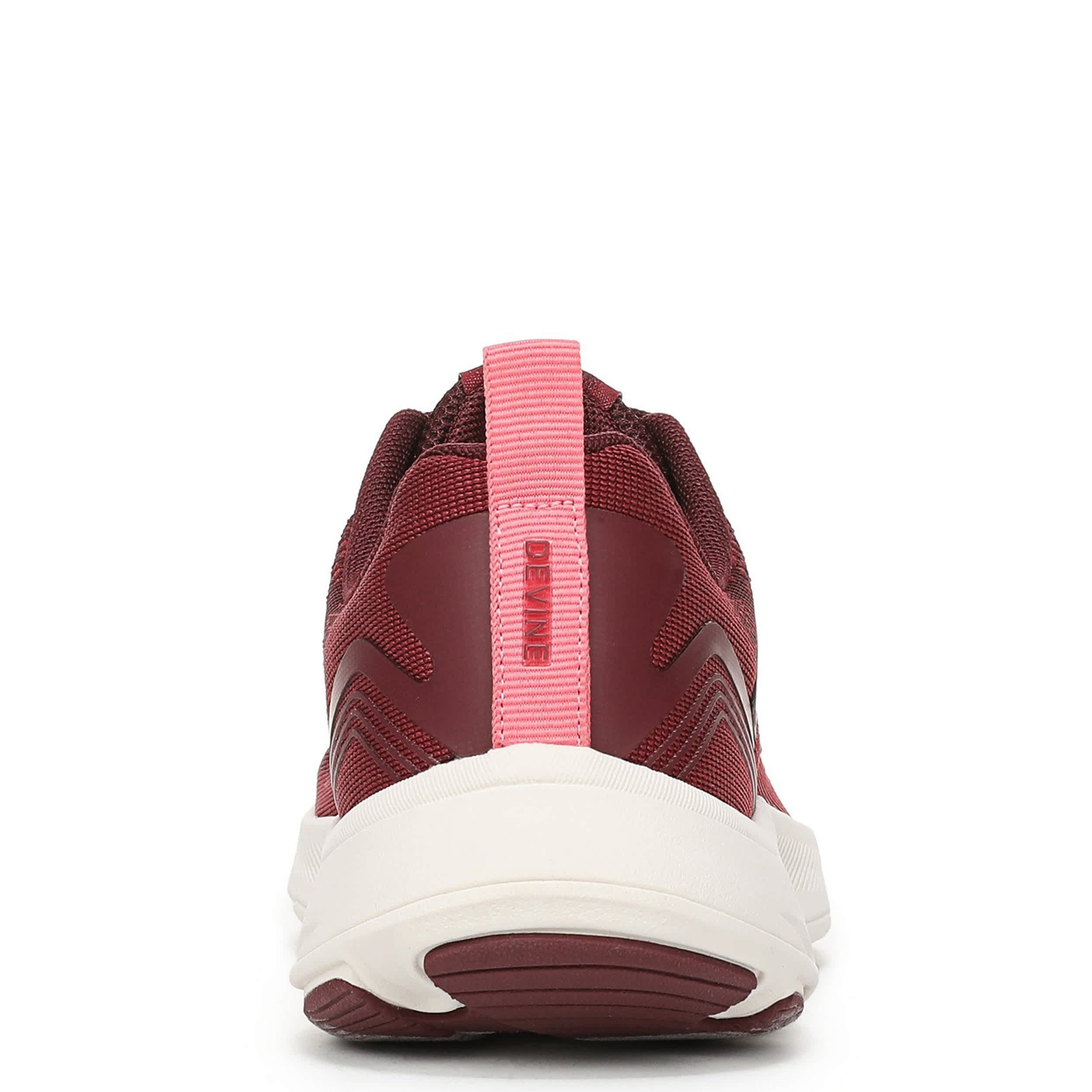 RYKA-WOMENS DEVINE WALKING SNEAKER-WINE & 