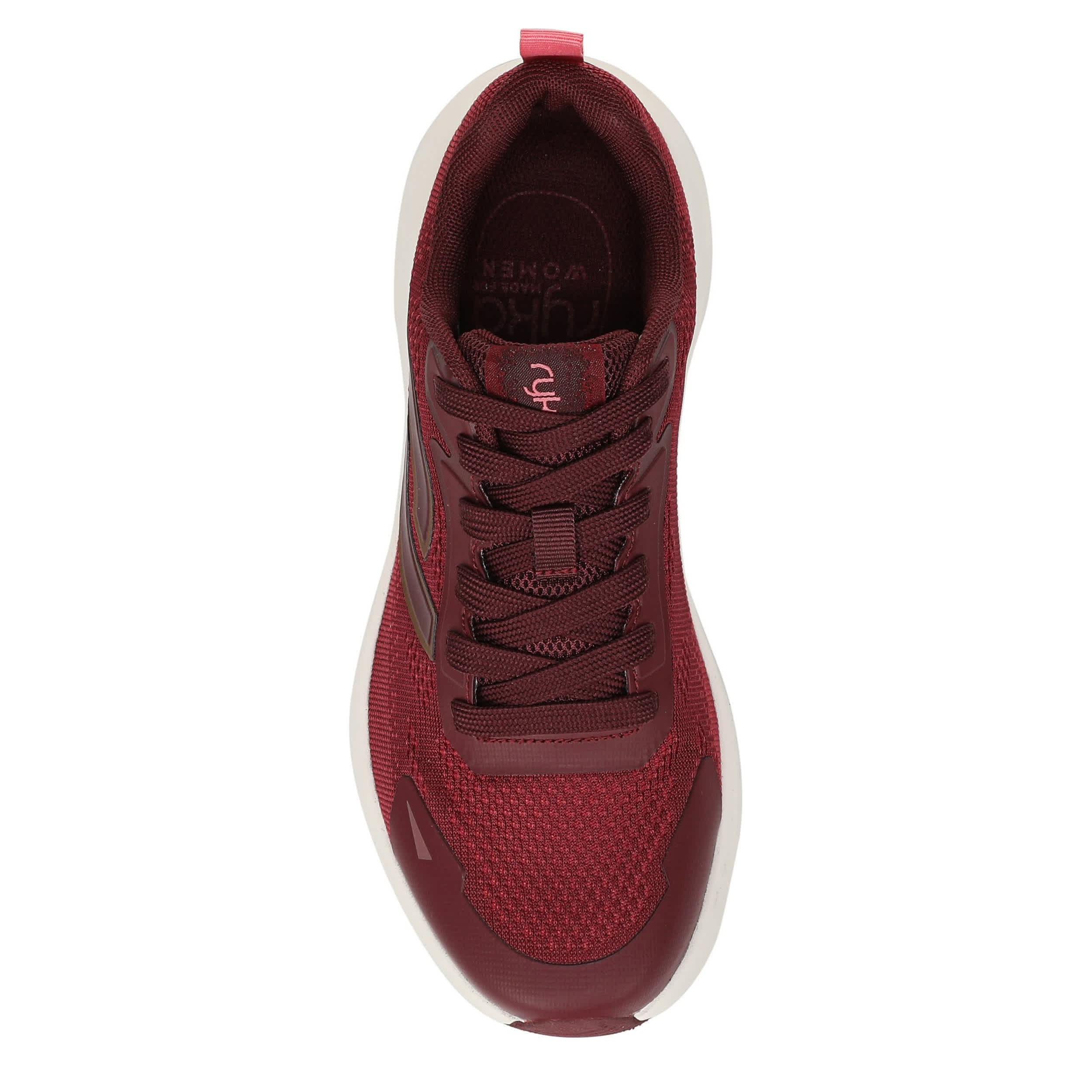 RYKA-WOMENS DEVINE WALKING SNEAKER-WINE & 