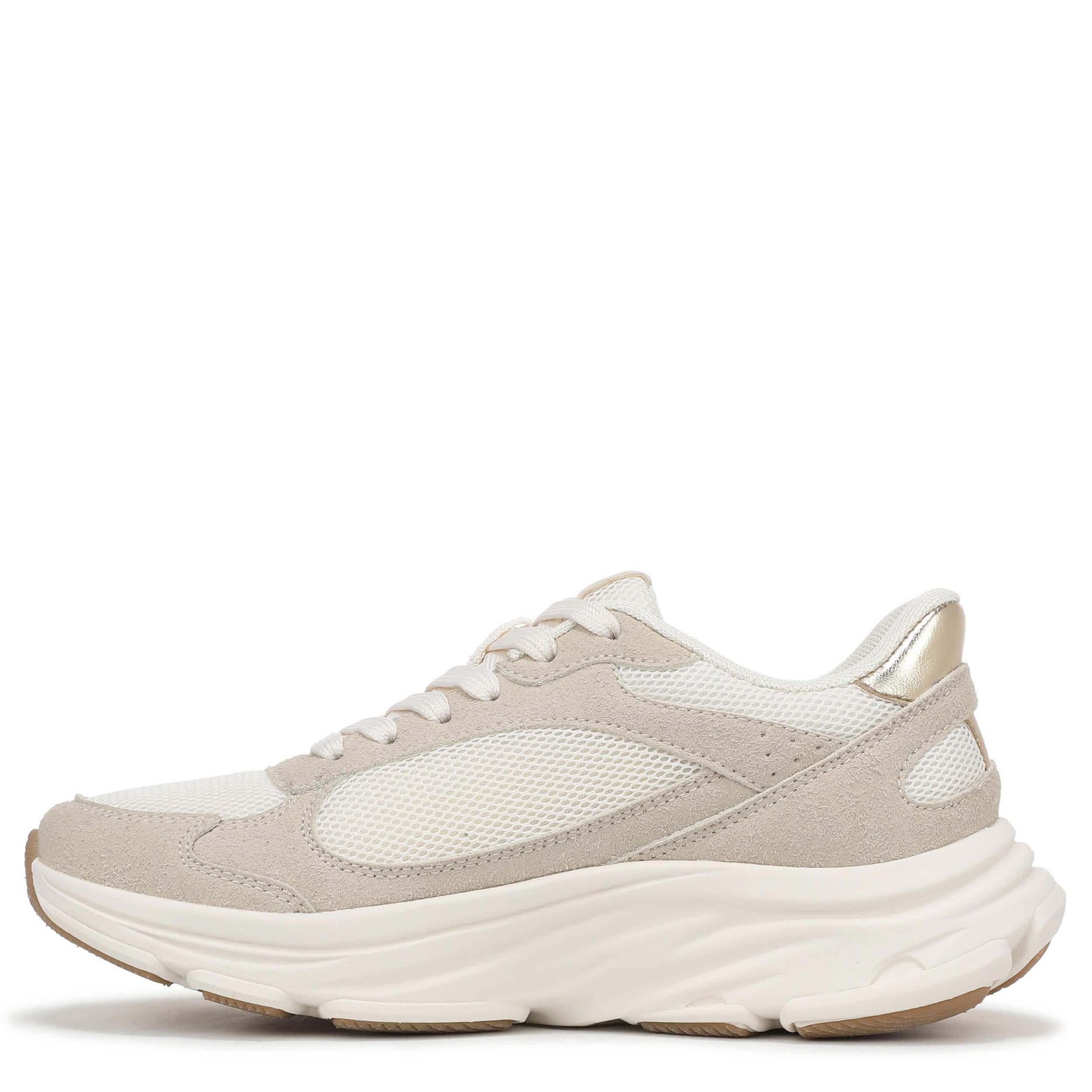 RYKA-WOMENS DEVINE MAX CLASSIC WALKING SNEAKER-WHITE & BEIGE