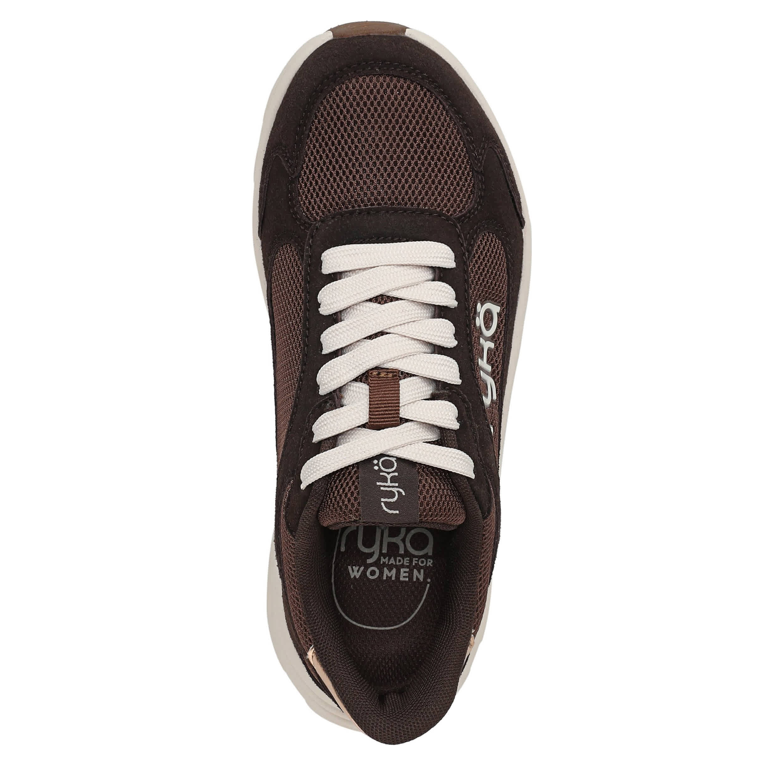 RYKA-WOMENS DEVINE MAX CLASSIC WALKING SNEAKER-BROWN & 