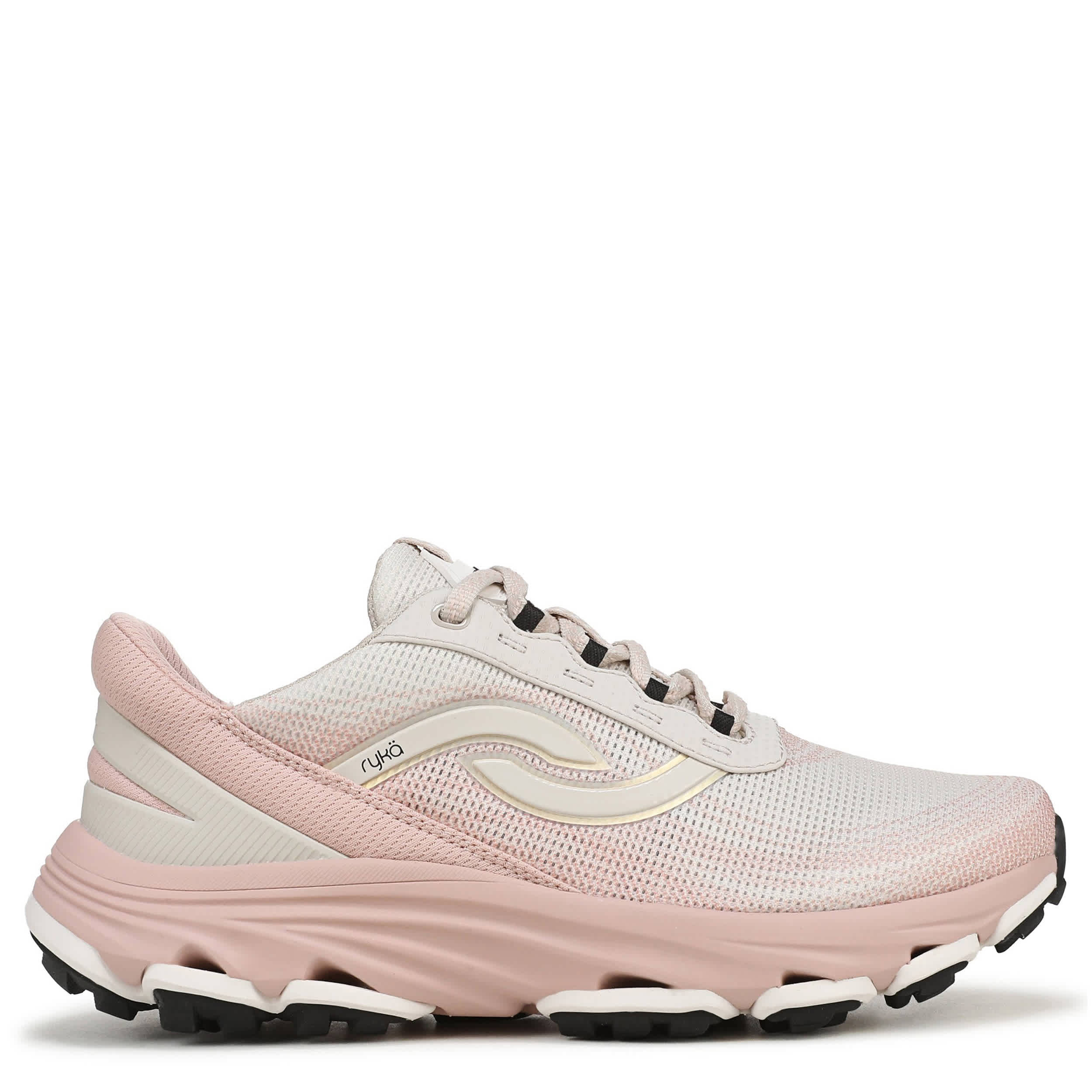 RYKA-WOMENS DEVOTION X TR 3 TRAIL SHOE-WHITE & TAUPE