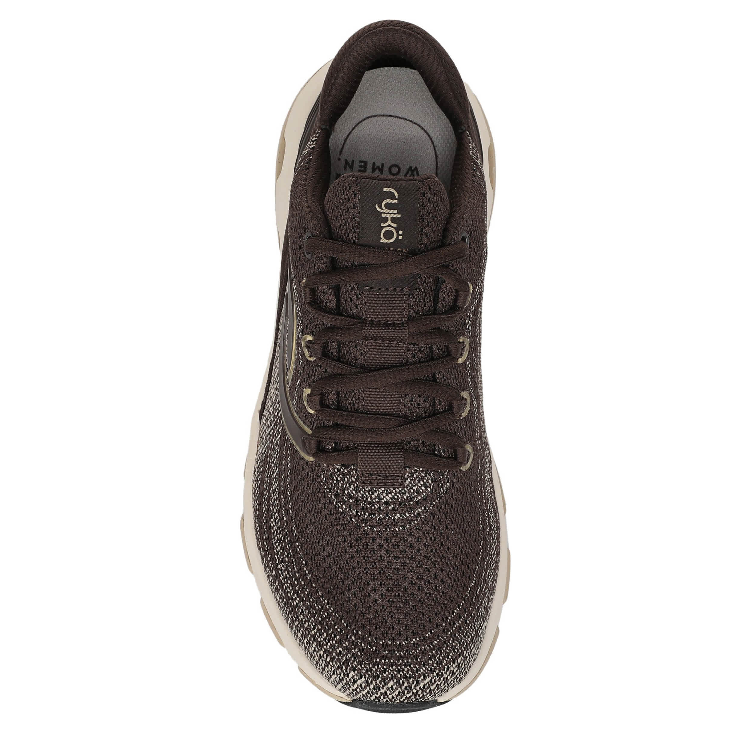 RYKA-WOMENS DEVOTION X 2 WALKING SNEAKER-BROWN & 
