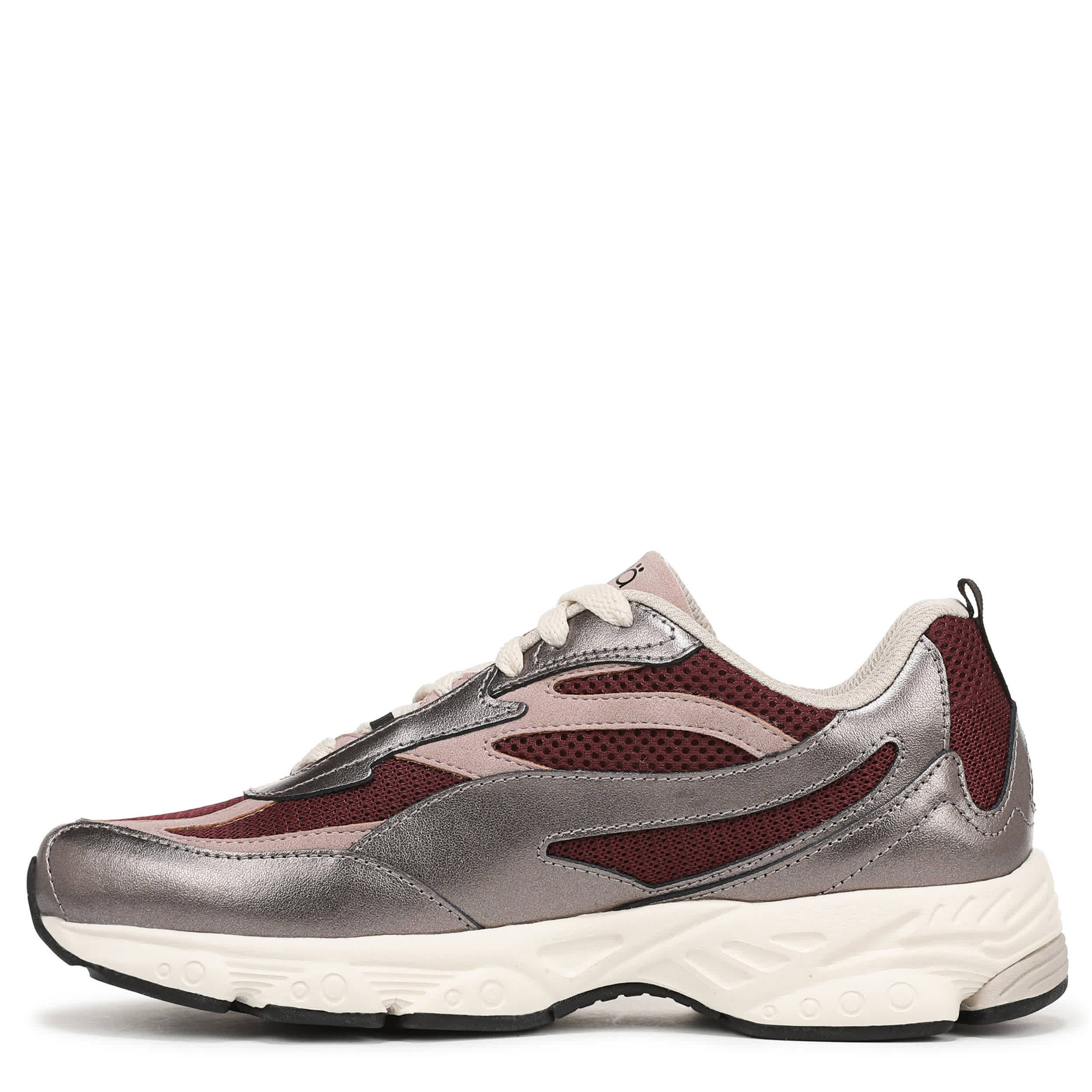 RYKA-WOMENS ULTIMATE X WALKING SNEAKER-BURGUNDY & PEWTER
