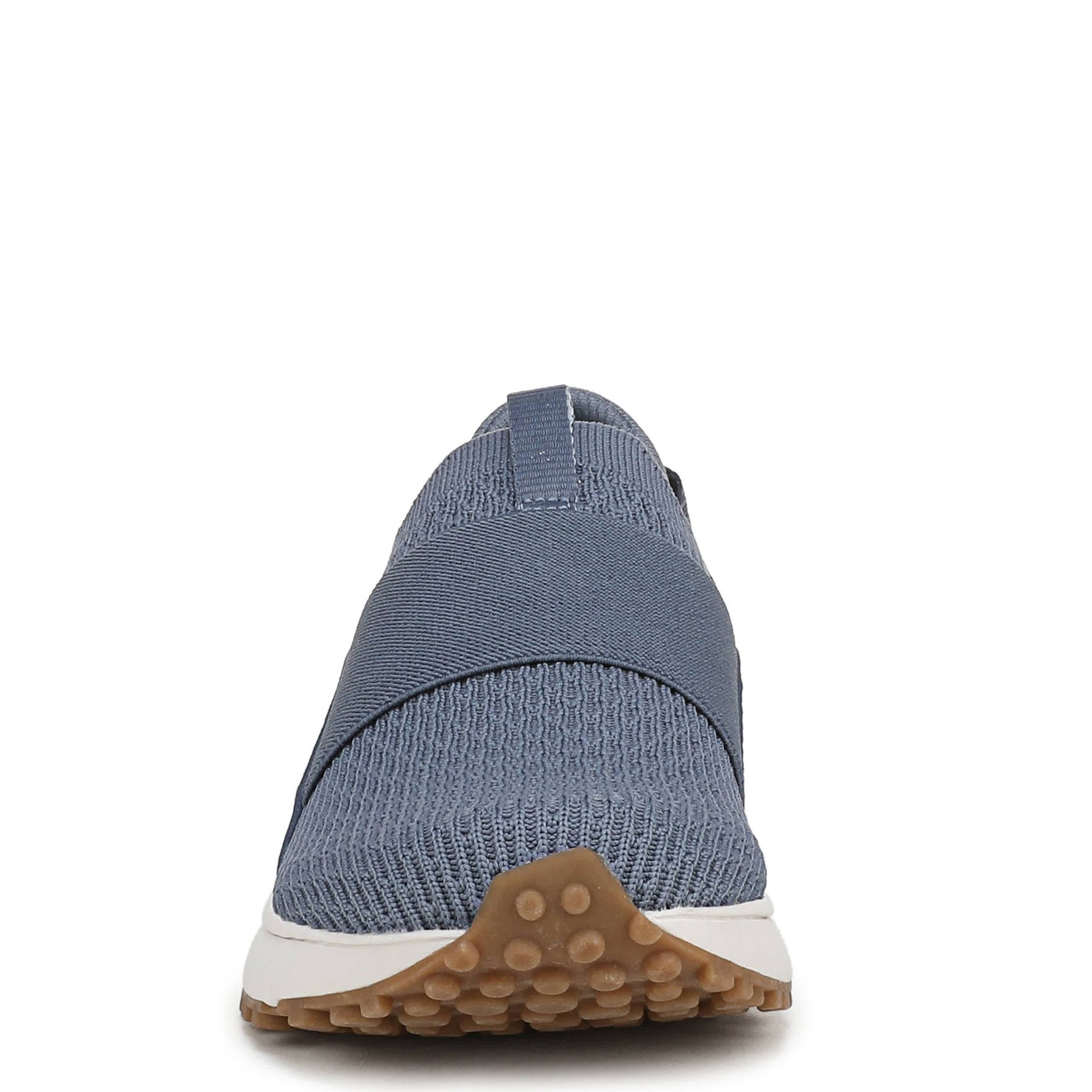 RYKA-WOMENS JUMPSTART KNIT WALKING SNEAKER-GREY & MED METALLIC