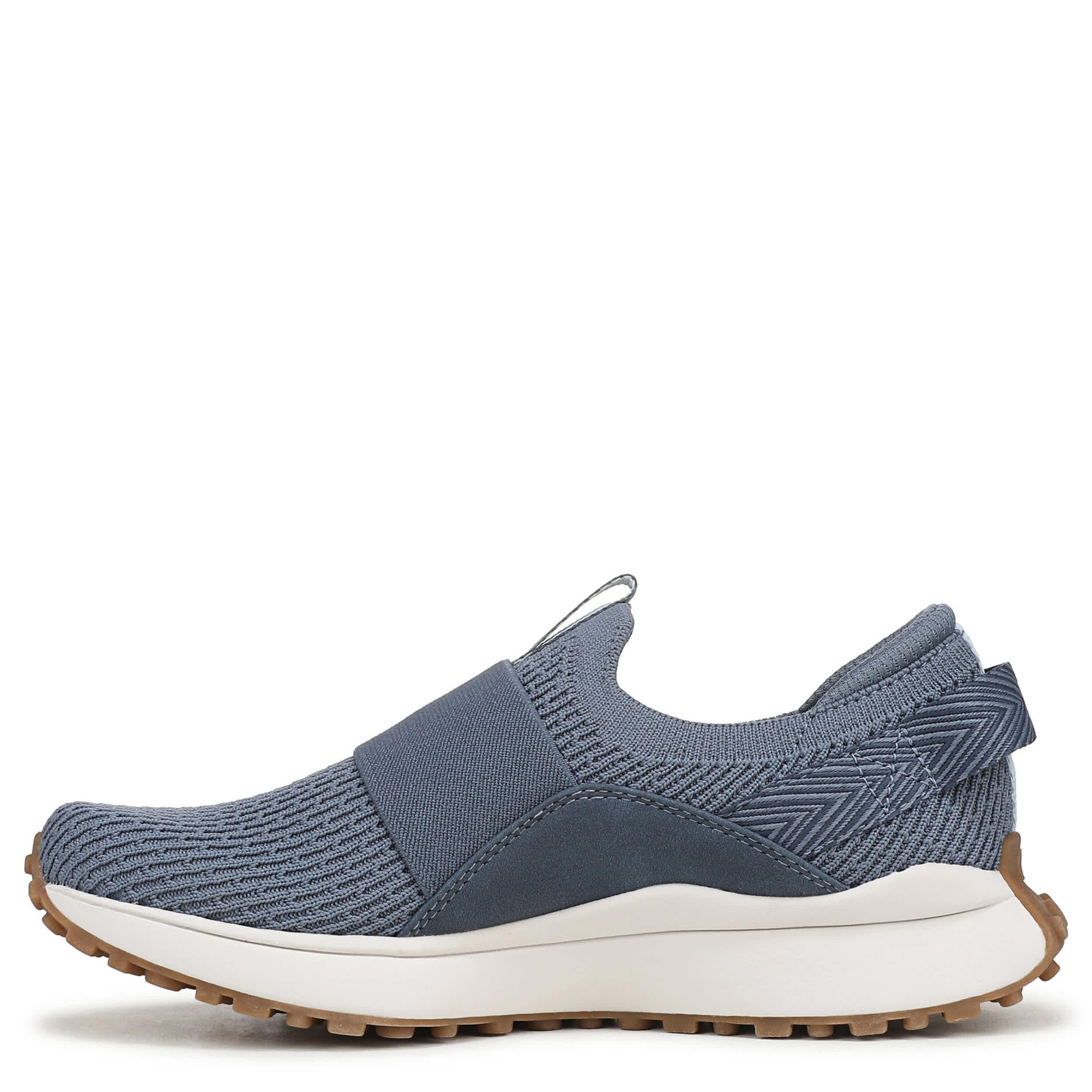 RYKA-WOMENS JUMPSTART KNIT WALKING SNEAKER-GREY & MED METALLIC