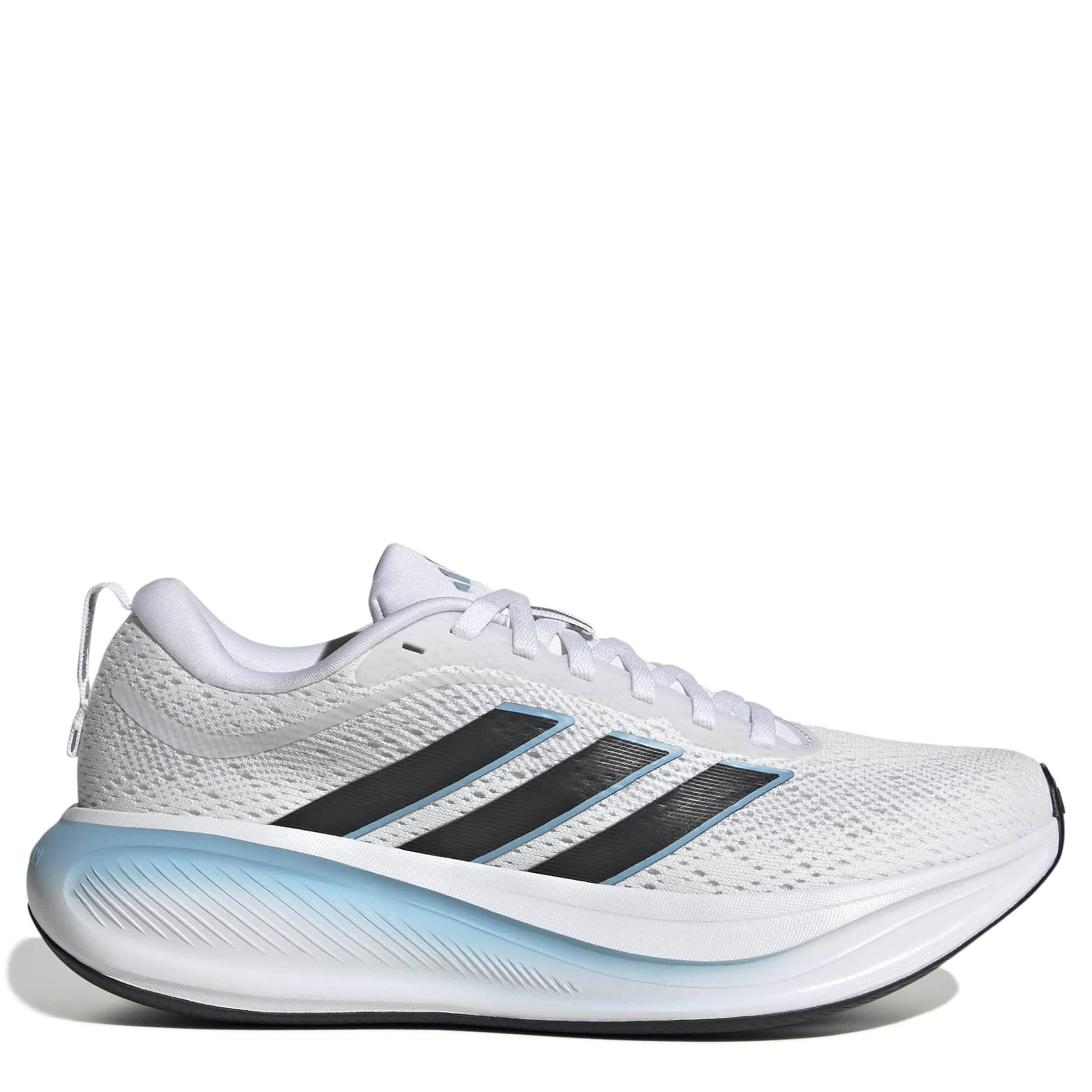 ADIDAS-WOMENS RESPONSE PACE RUNNING SHOE-WHITE & BLACK