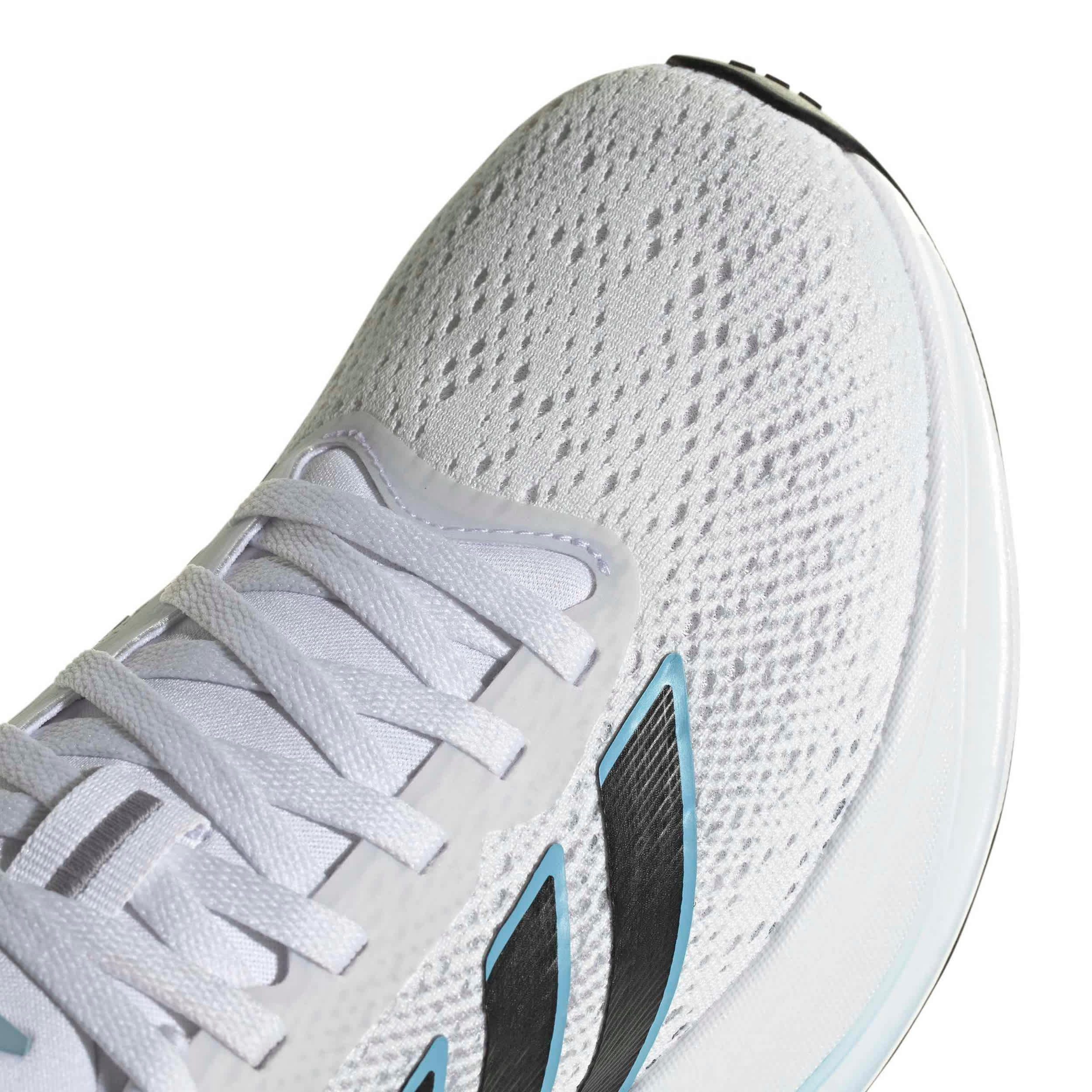 ADIDAS-WOMENS RESPONSE PACE RUNNING SHOE-WHITE & BLACK
