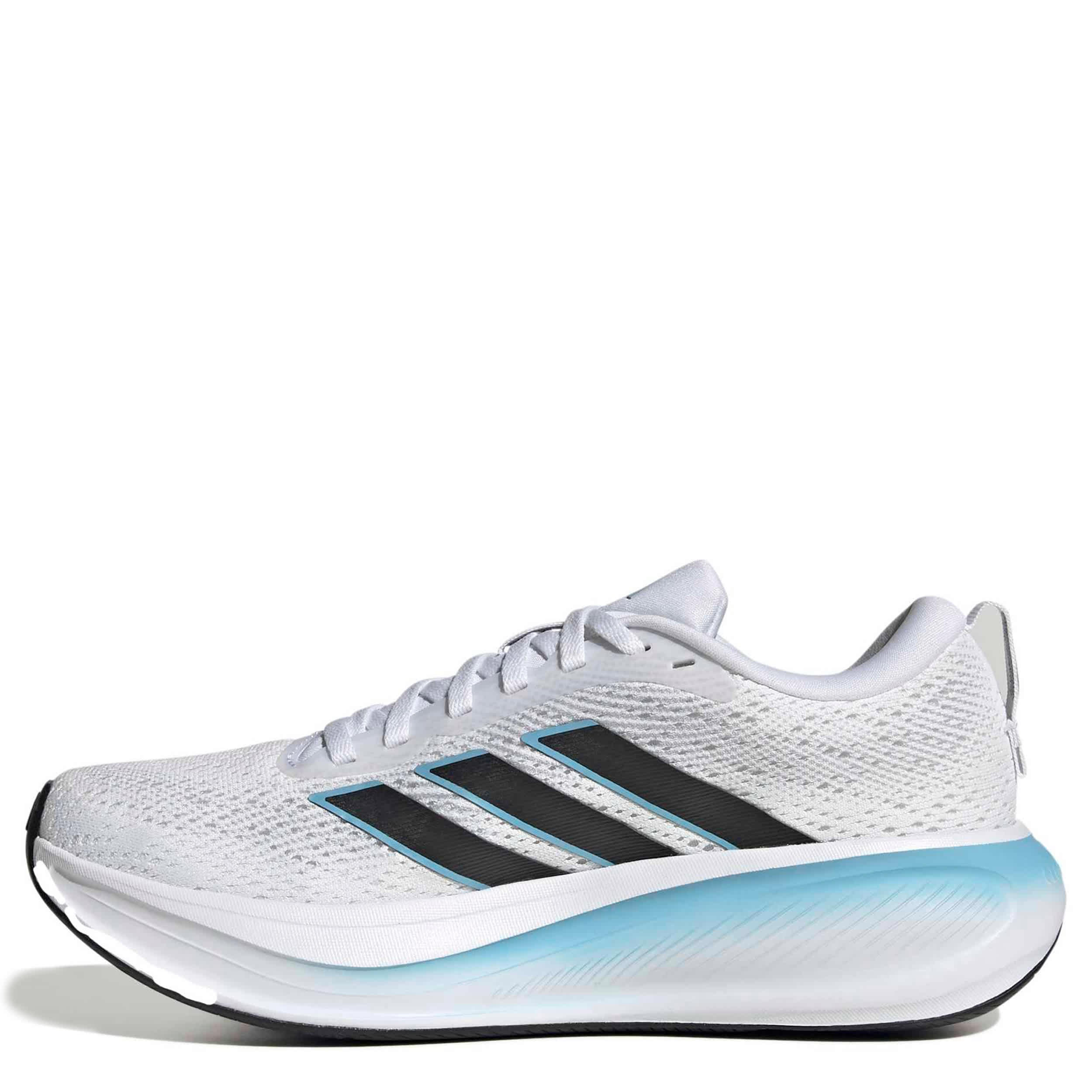 ADIDAS-WOMENS RESPONSE PACE RUNNING SHOE-WHITE & BLACK