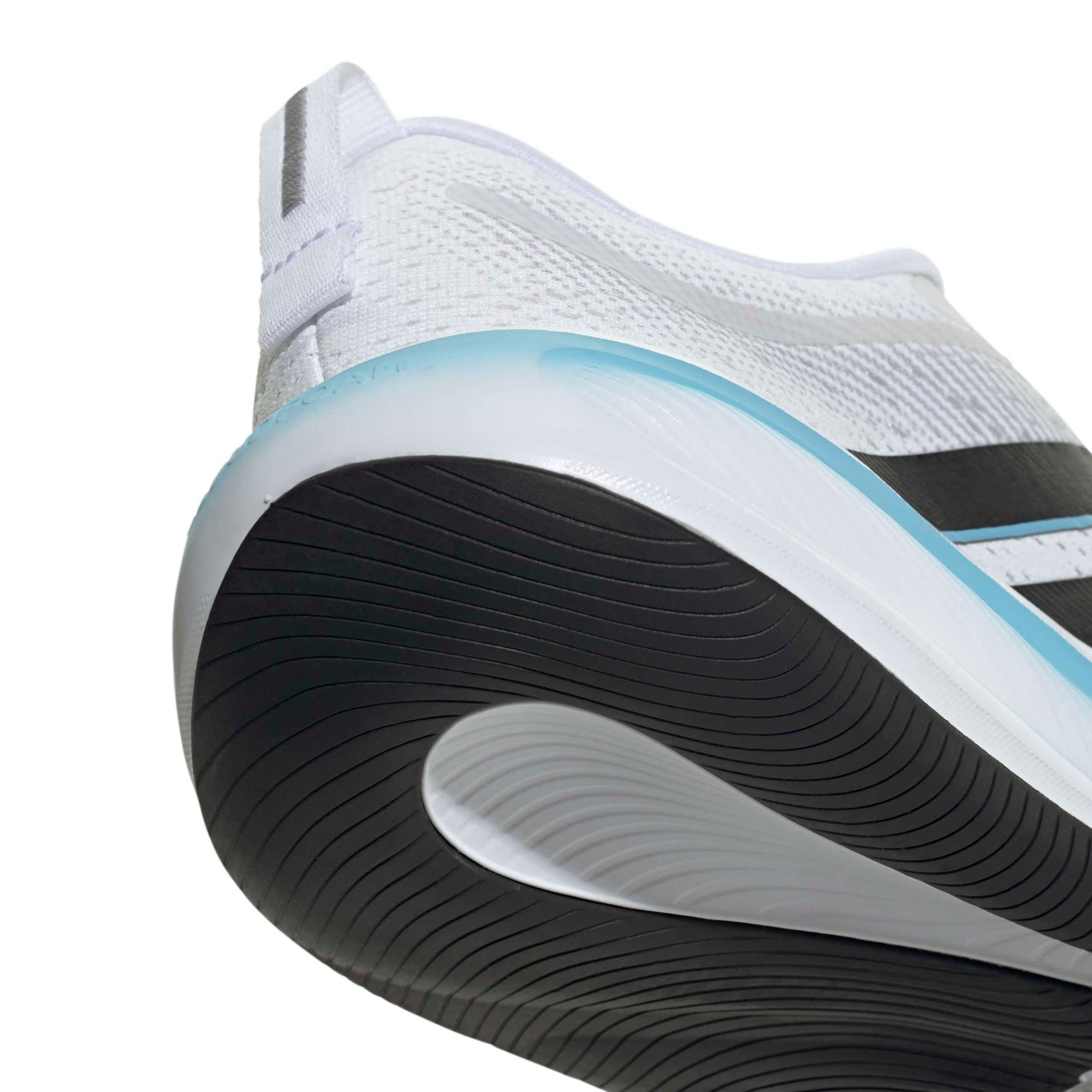 ADIDAS-WOMENS RESPONSE PACE RUNNING SHOE-WHITE & BLACK