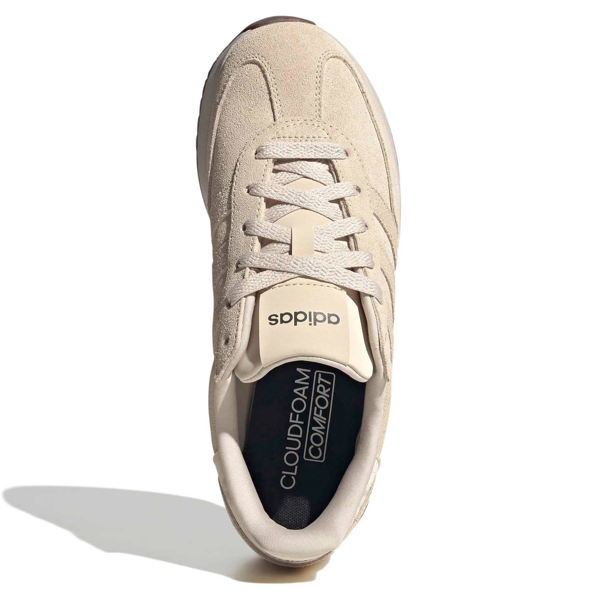 ADIDAS-WOMENS RUN 70S 2.0 SNEAKER-IVORY & 