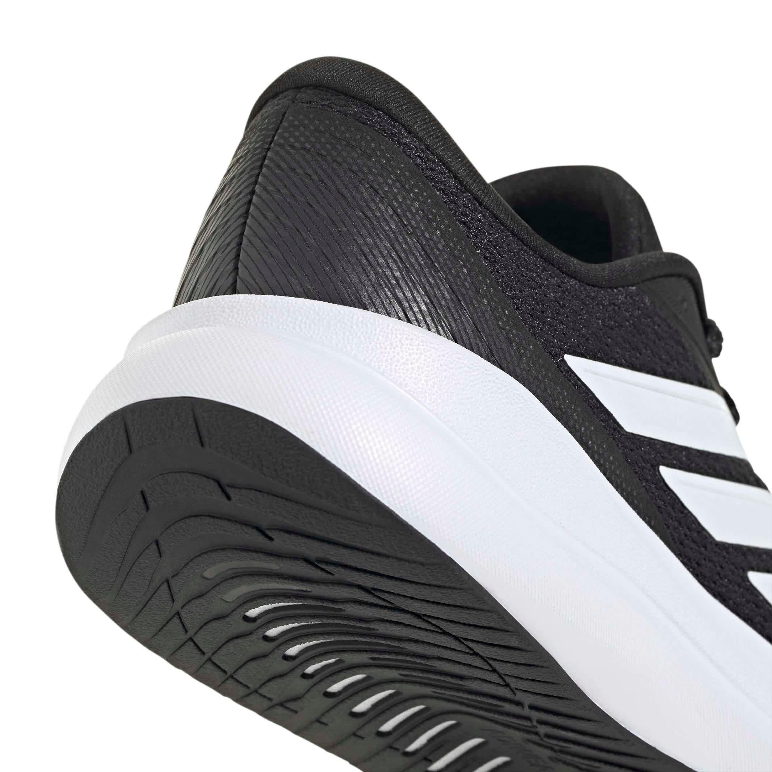 ADIDAS-WOMENS RUNFALCON RUNNING SHOE-BLACK & WHITE