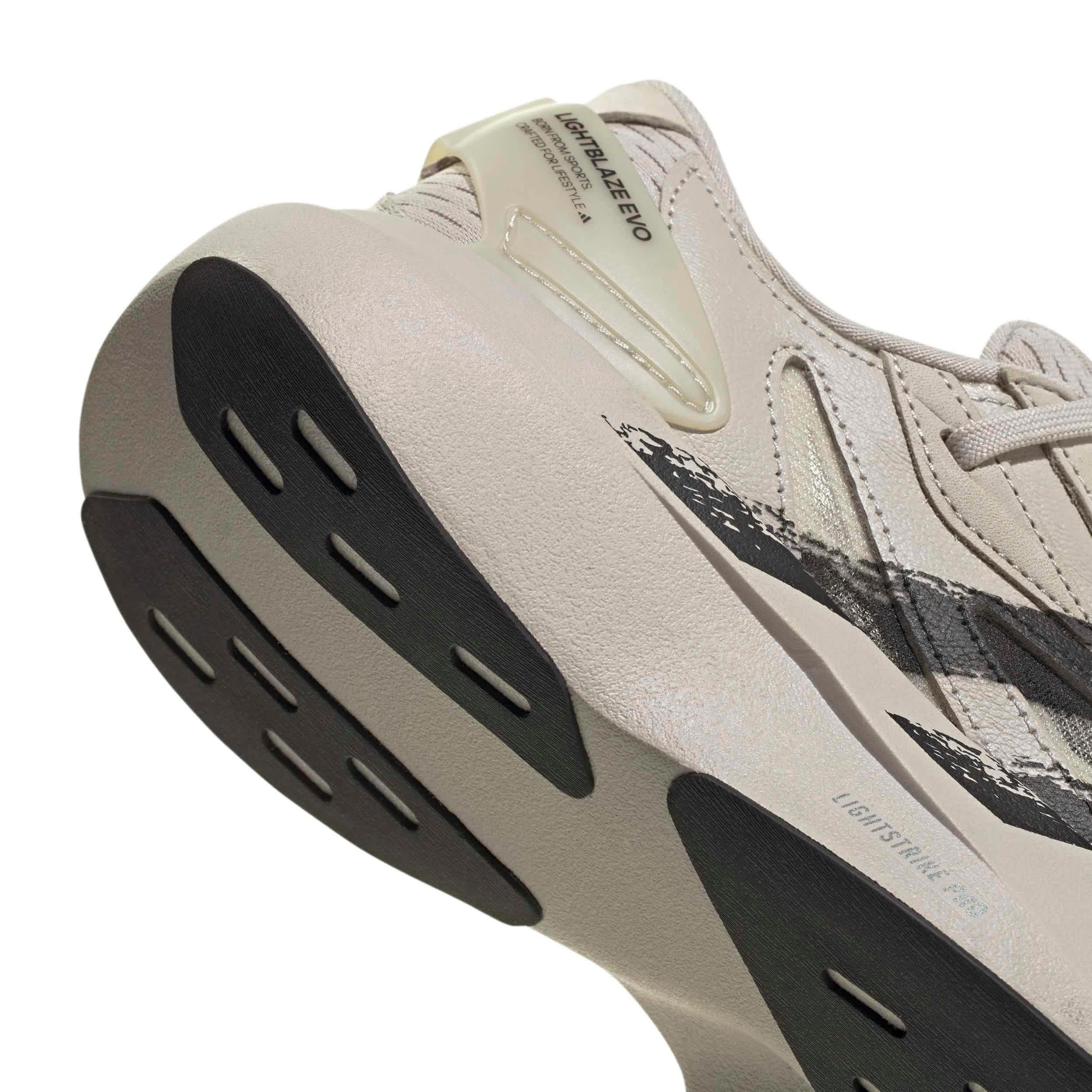 ADIDAS-WOMENS LIGHTBLAZE EVO SL SNEAKER-SILVER & BLACK