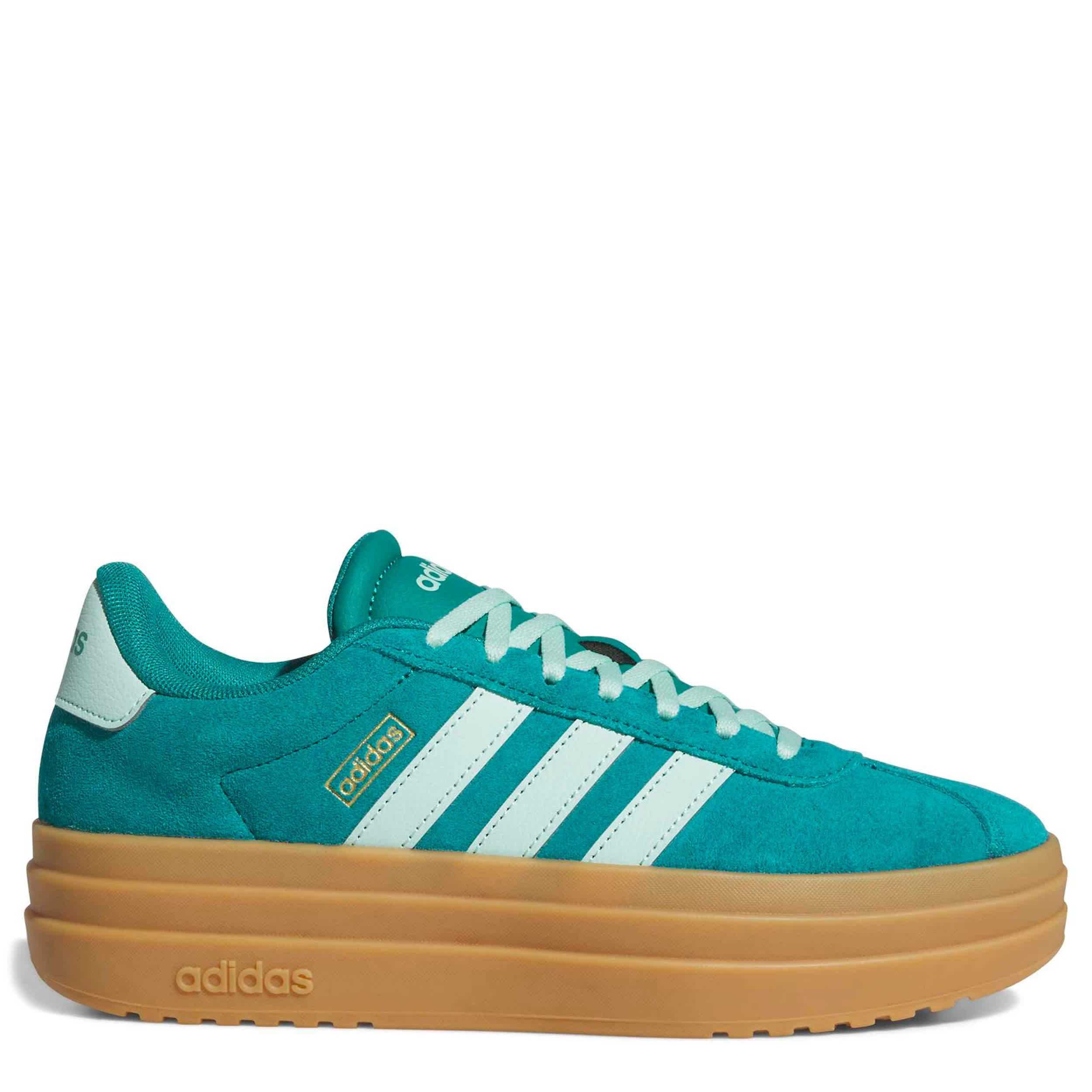ADIDAS-WOMENS VL COURT BOLD SNEAKER-GREEN & MINT