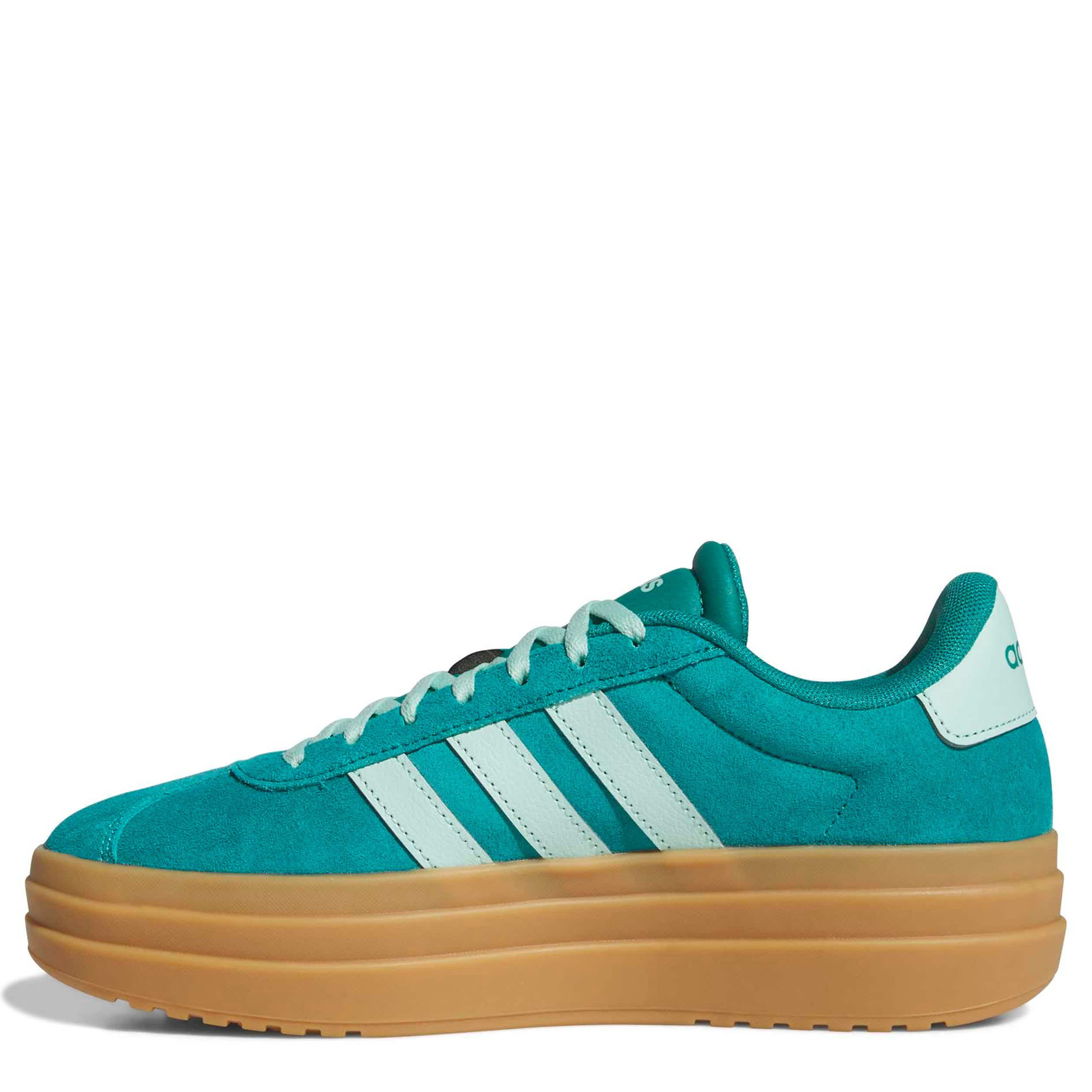 ADIDAS-WOMENS VL COURT BOLD SNEAKER-GREEN & MINT