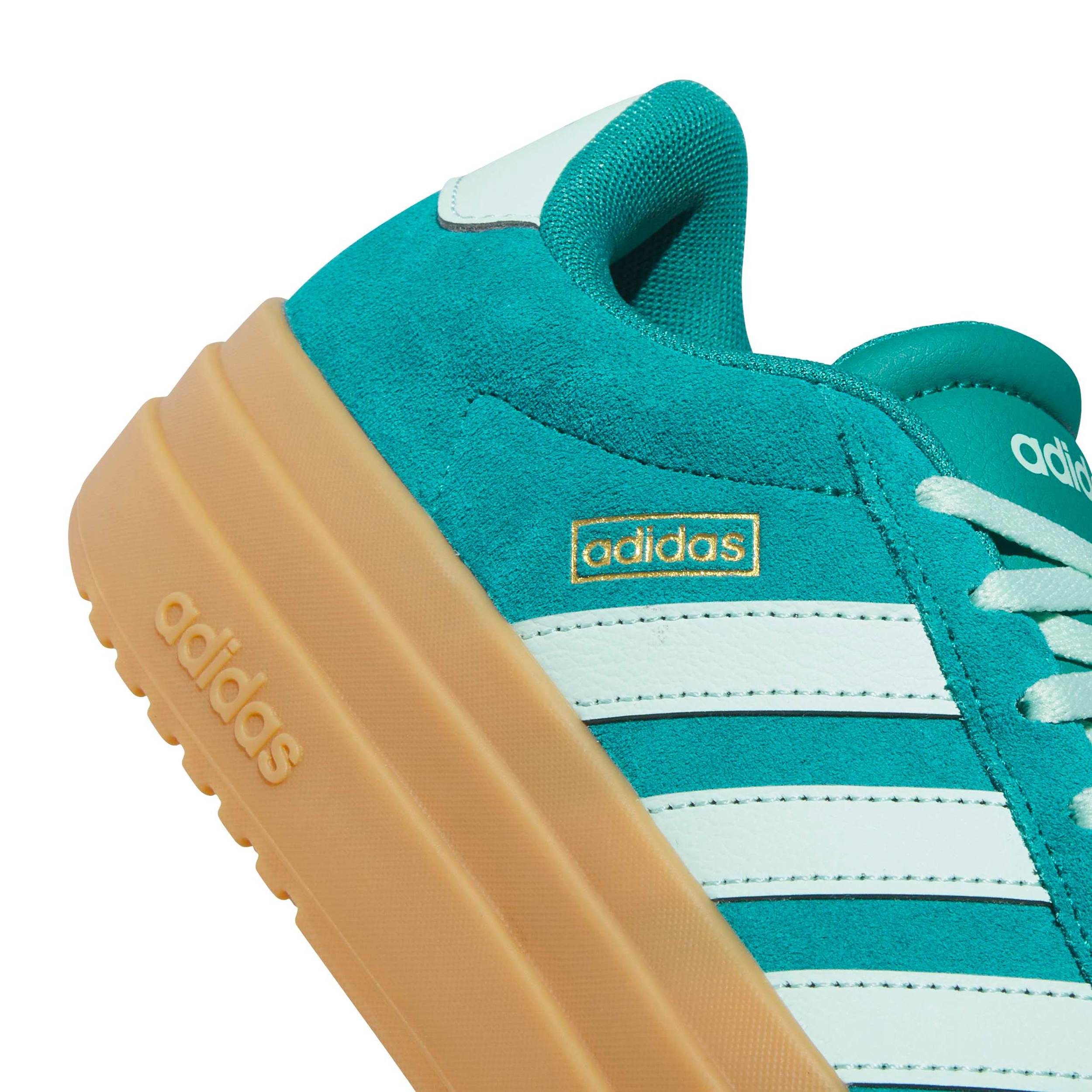 ADIDAS-WOMENS VL COURT BOLD SNEAKER-GREEN & MINT