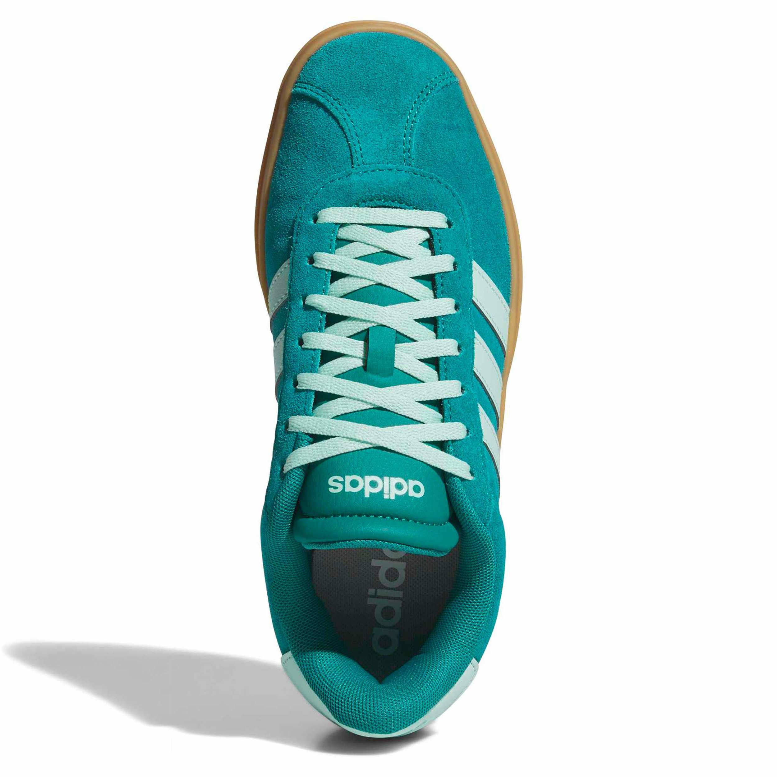 ADIDAS-WOMENS VL COURT BOLD SNEAKER-GREEN & MINT