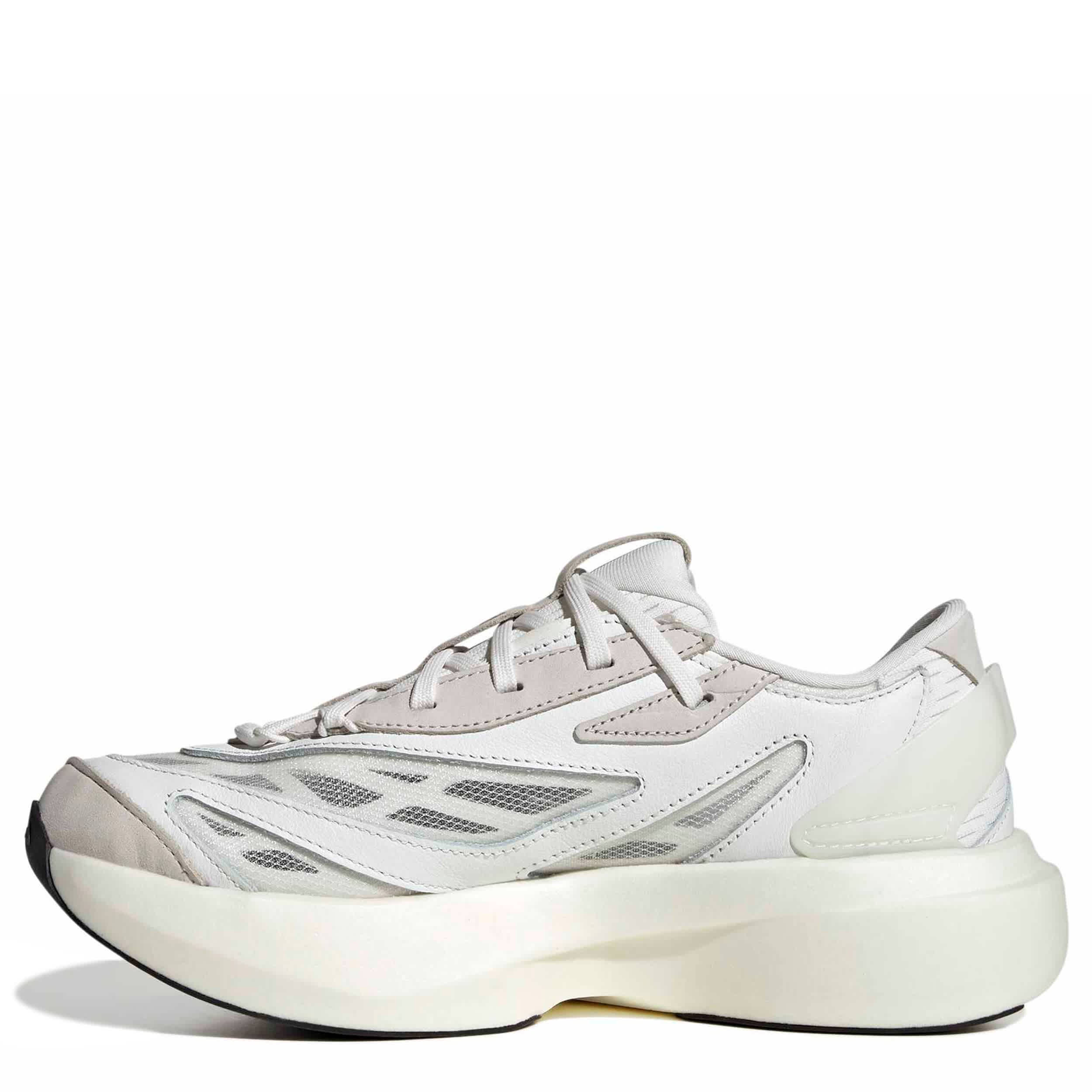 ADIDAS-WOMENS LIGHTBLAZE EVO SL SNEAKER-WHITE & SILVER